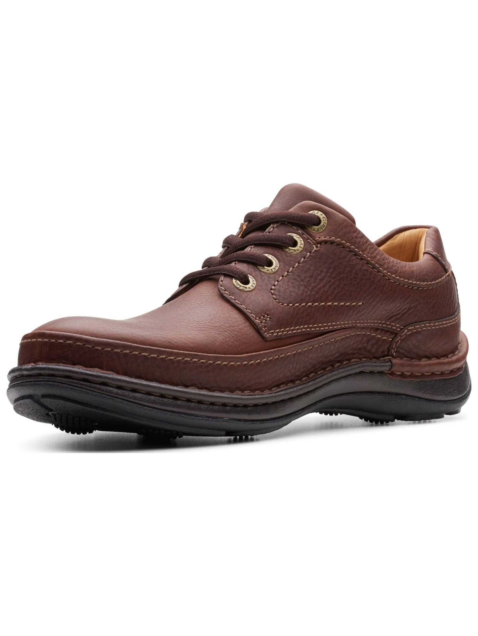 Halbschuhe Leder . Schnürschuh