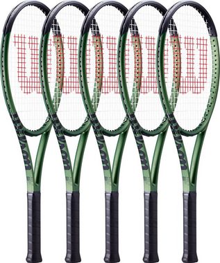 Wilson Tennisschläger BLADE 101L V8.0 RKT CHARCOAL/GREEN