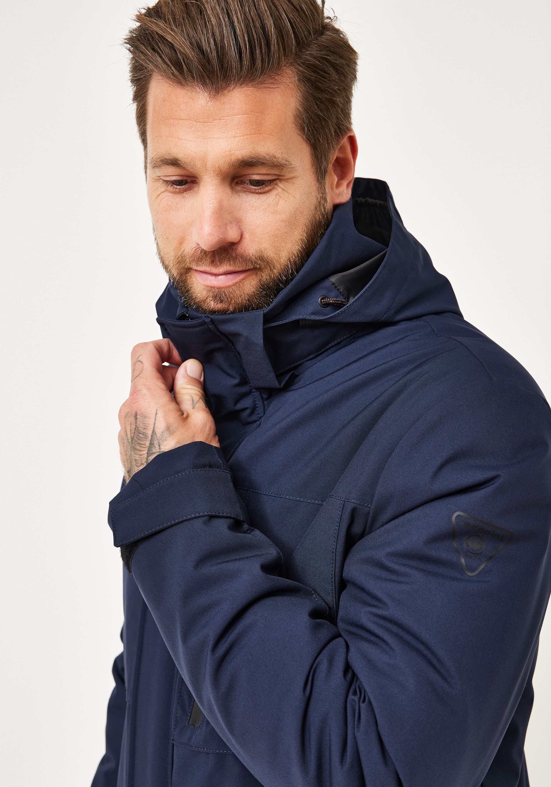 Redpoint Funktionsjacke LANCE Wasserdichte Funktionsjacke mit Kapuze und Stretch – Bild 5 von 5