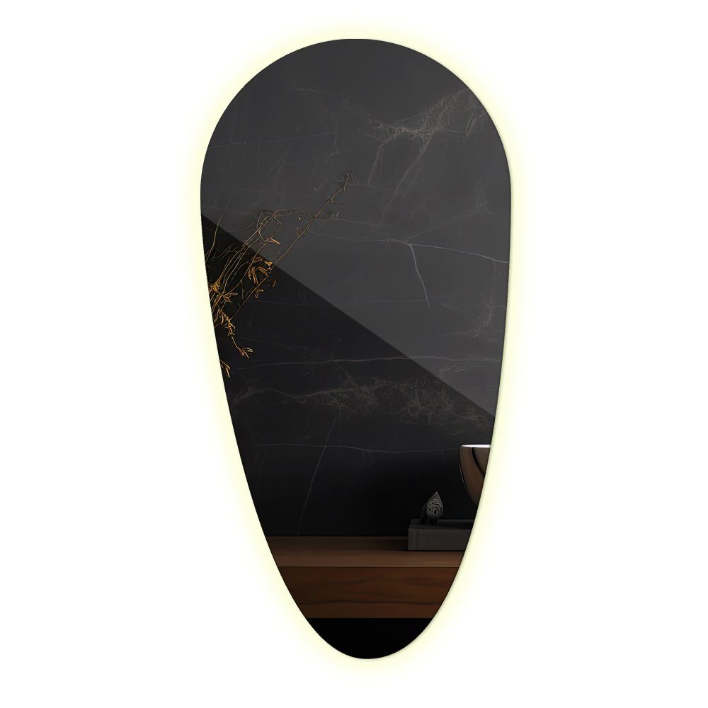 Badspiegel Wandspiegel LED Modern Spiegel mit Beleuchtung (Warmweiß 3000K)