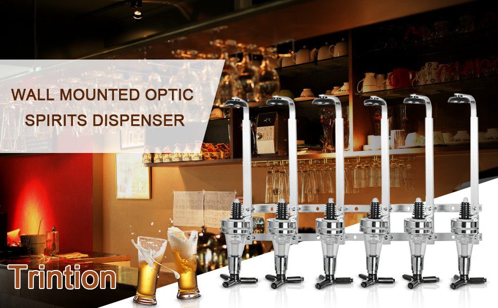 Youyijia Weinflaschenhalter 6 Flaschenoptik für die Hausbar Wandmontage,Barbutler, Getränkeständer, (6-St)