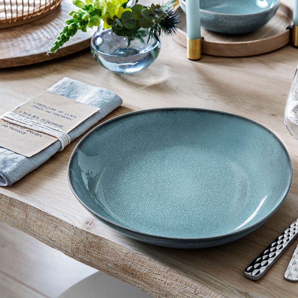 like. by Villeroy & Boch Müslischale Lave SchaleFlach, Steingut, (1-tlg), Steingut, 1 Stck, mikrow.- & spülm.sicher
