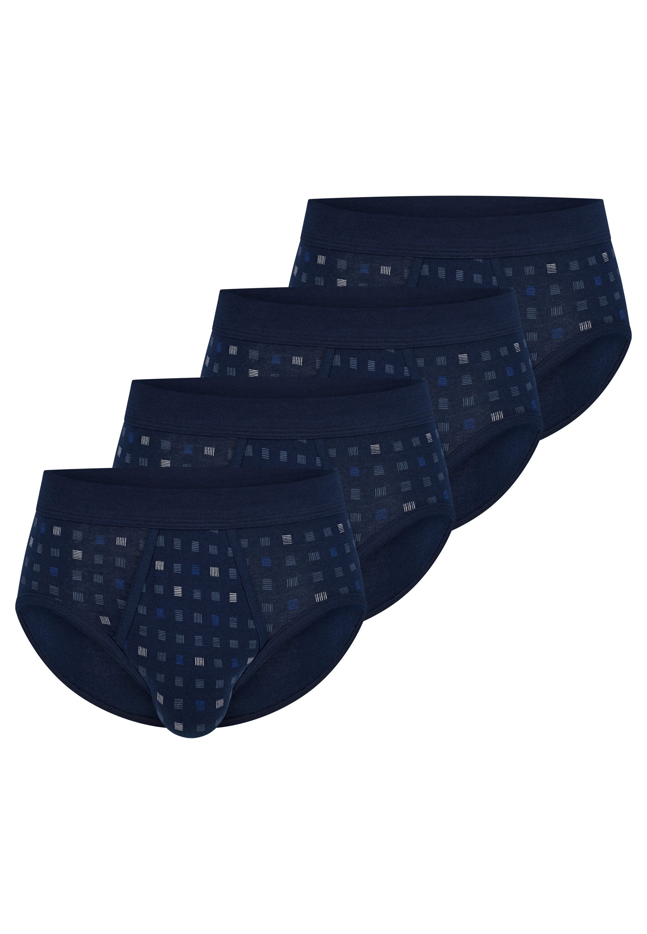 Slip 4er Pack Cotton Essentials Feinripp