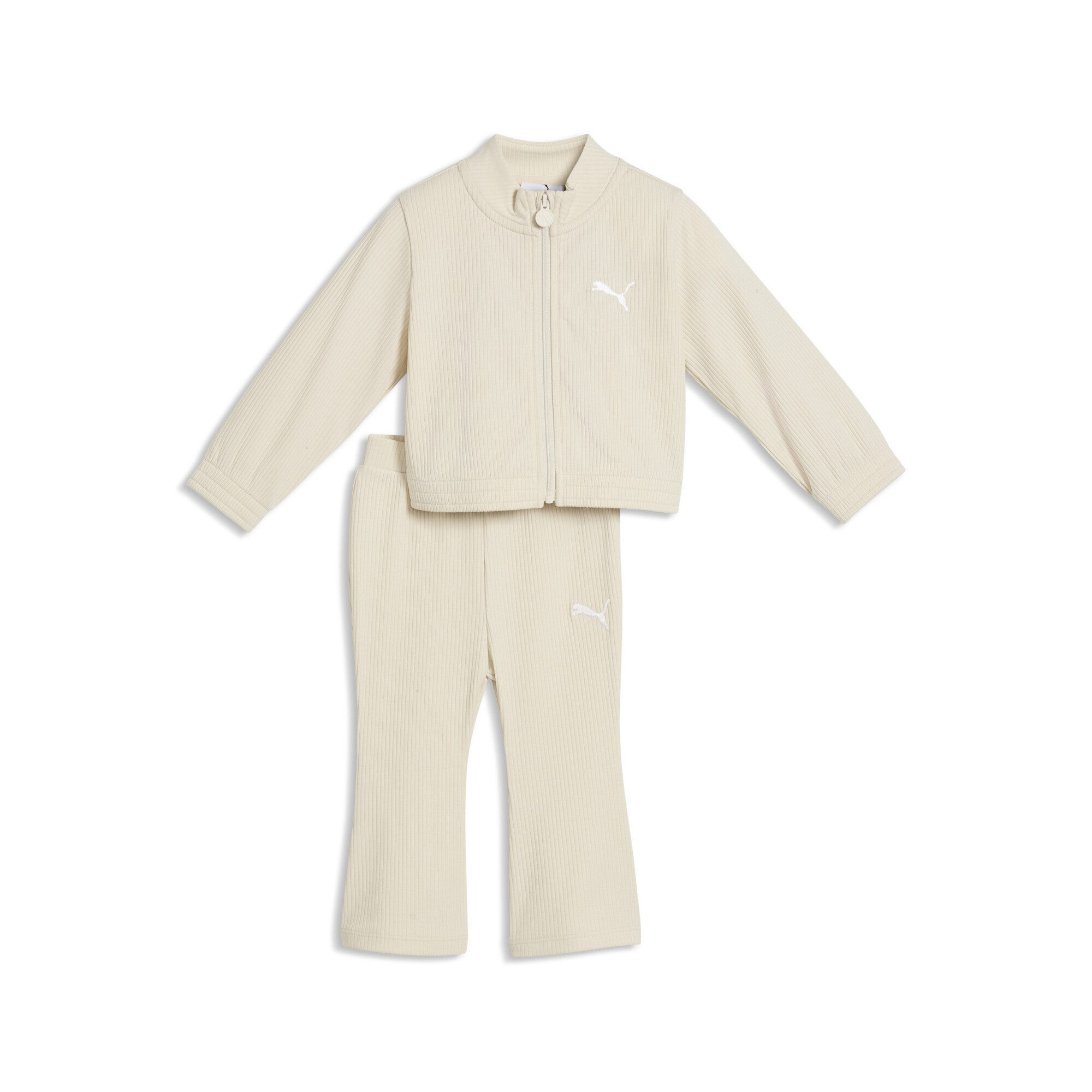 PUMA Jogginganzug Essentials Elevated Gerippter Trainingsanzug Kinder