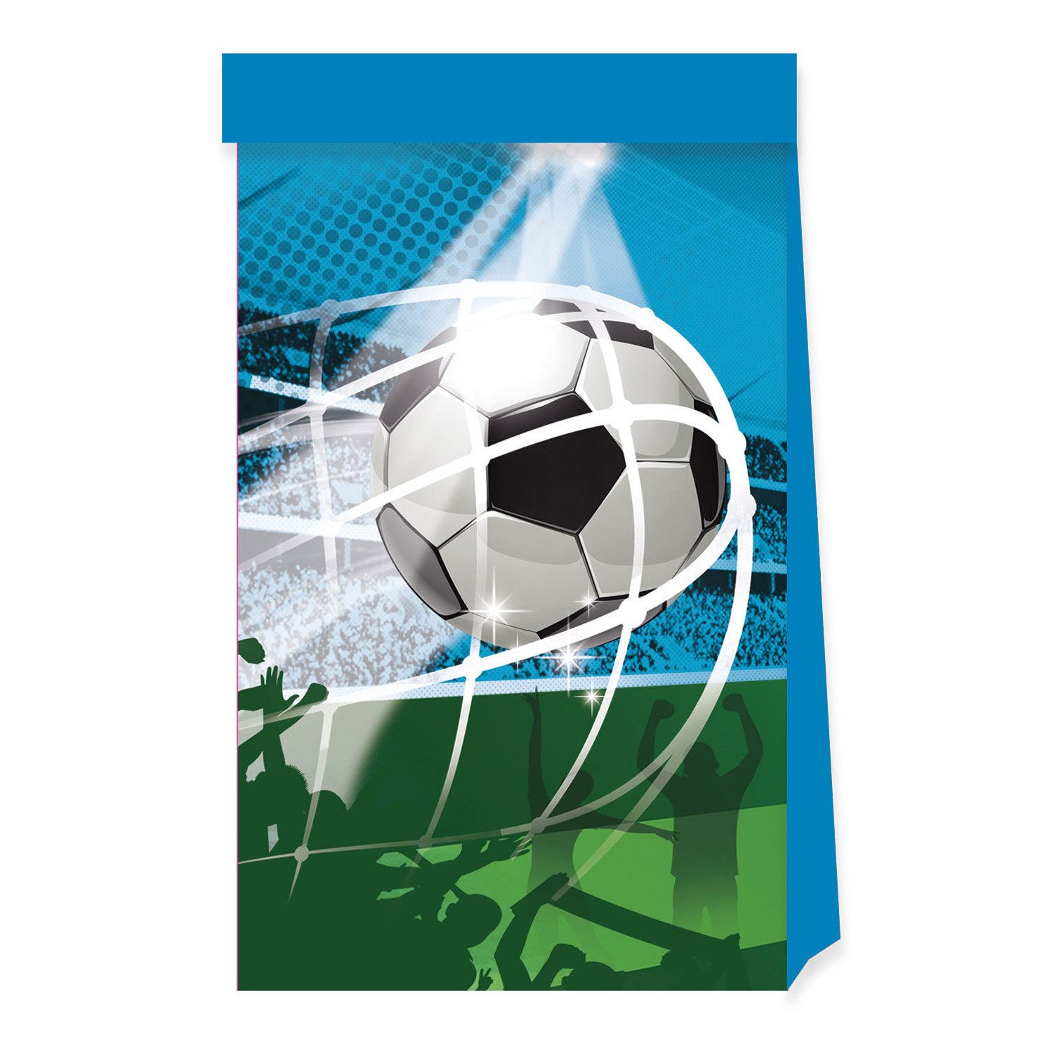 Procos Geschenkpapier Geschenktüten Fußball, 4 Stück FSC