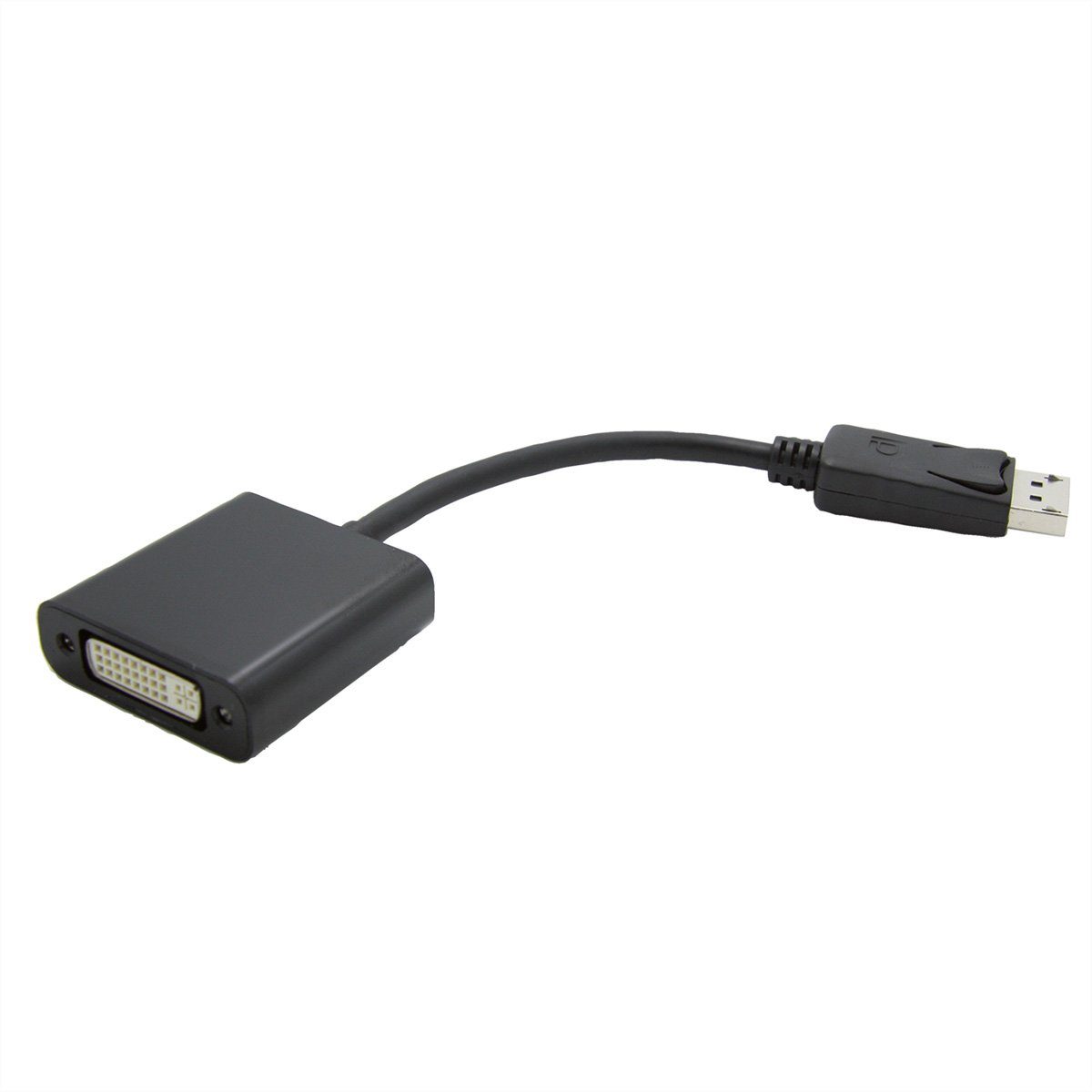 DisplayPort-DVI Adapter, DP Stecker-DVI Buchse Audio- & Video-Adapter