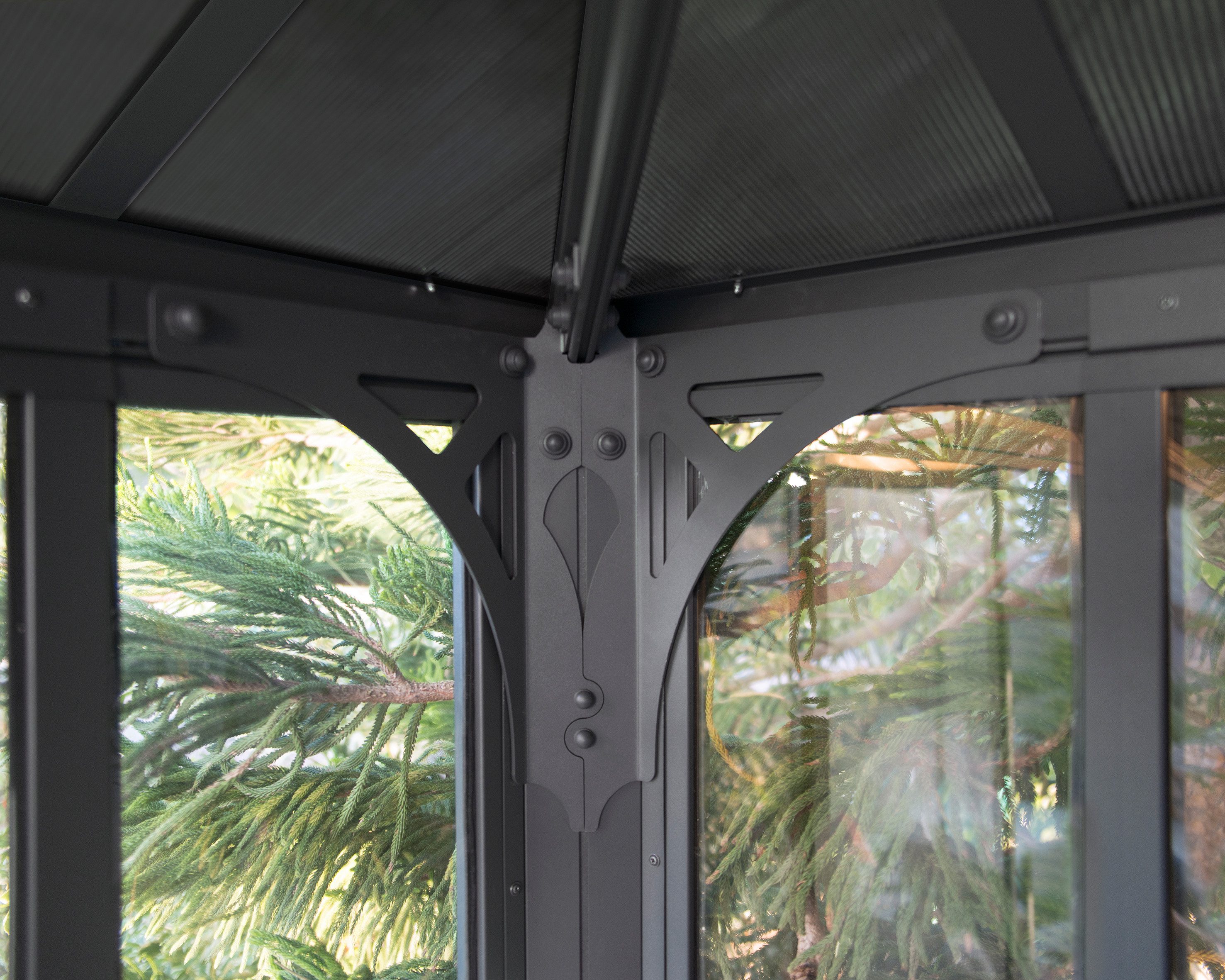 Palram - Canopia Pavillon Geschlossen, Ledro, 430 x 295,5 cm