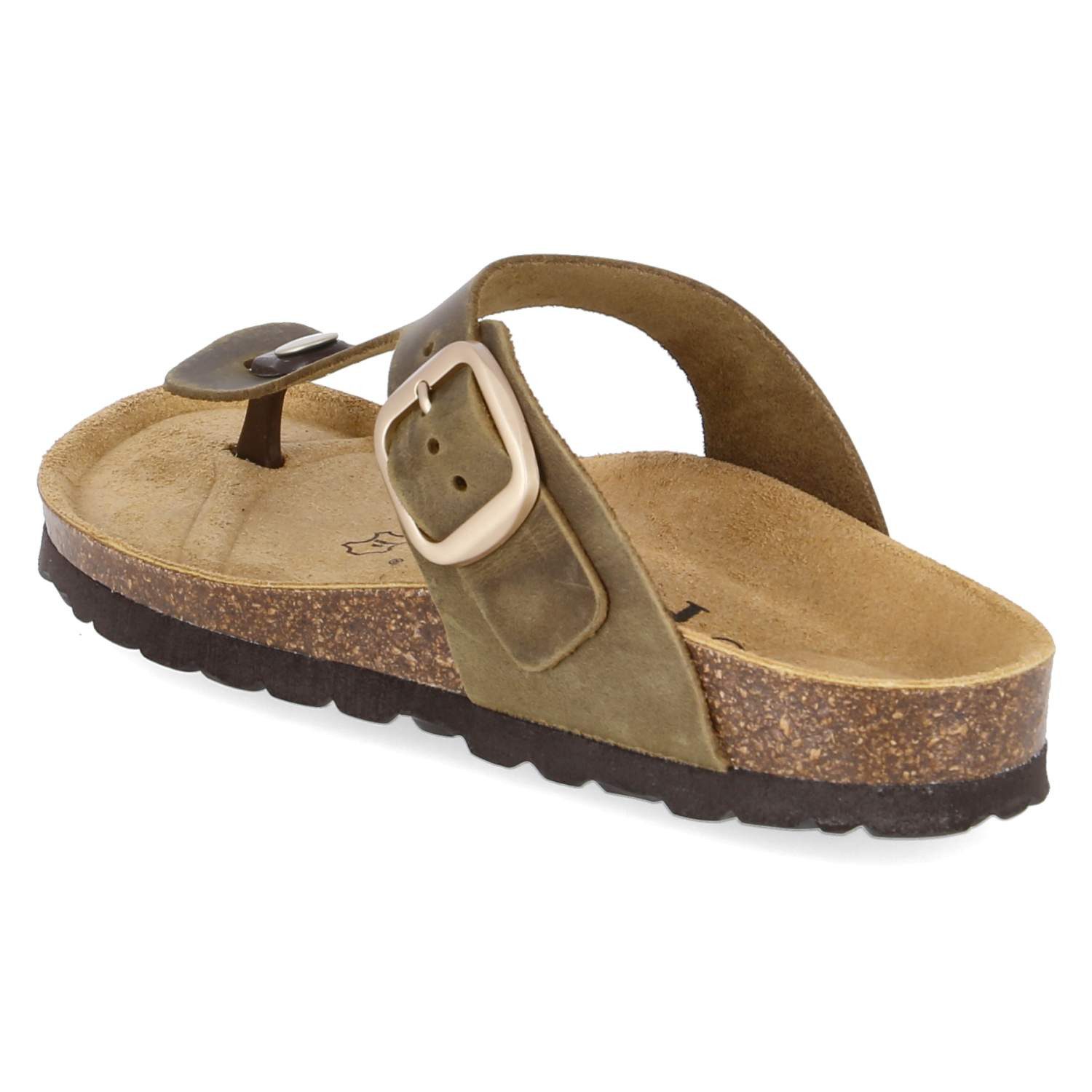 Palado Palado PALA-251-780494-02 Damen Rauleder green Pantolette