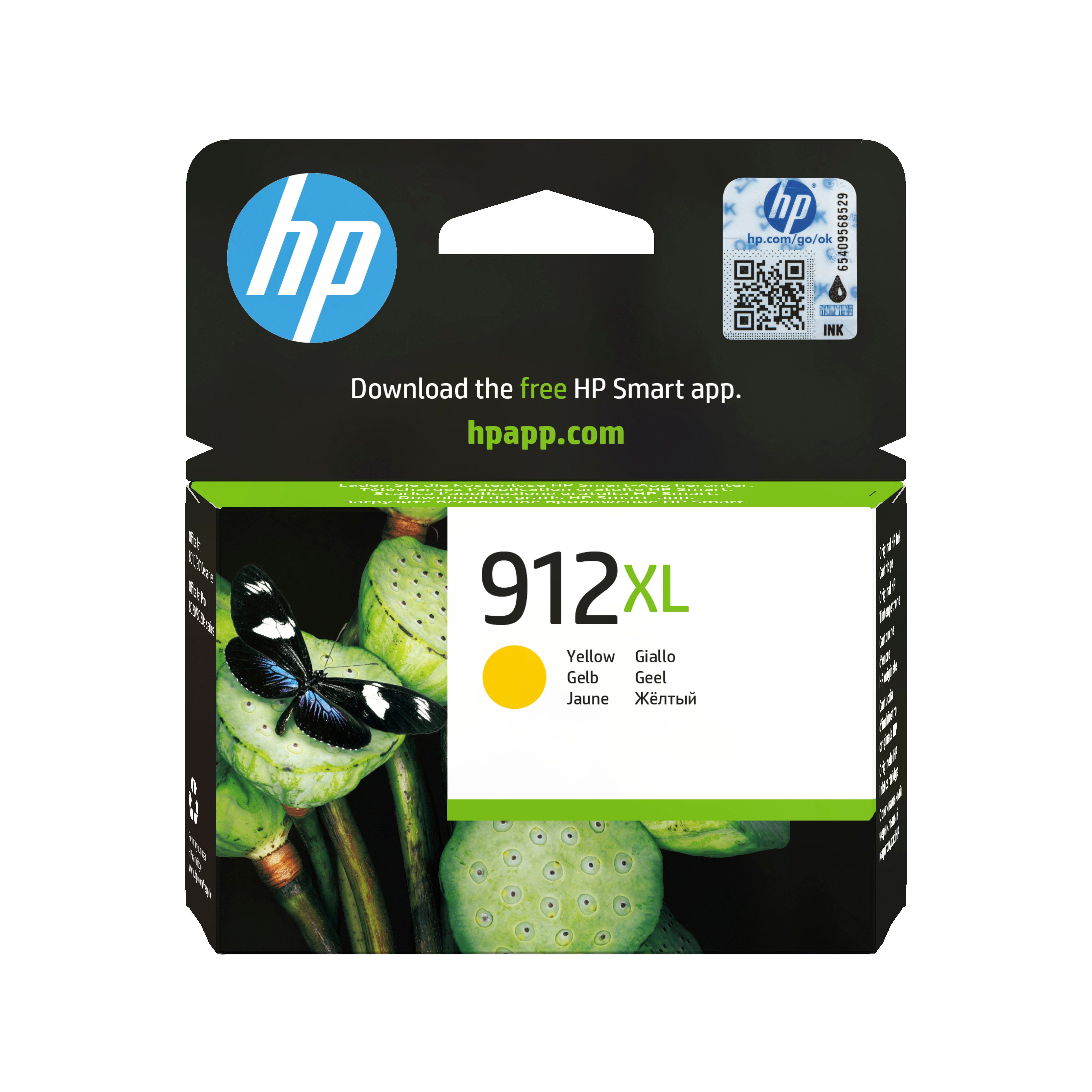 HP HP Tintenpatrone Nr. 912XL 3YL83AE Gelb (ca. 825 S Tintenpatrone