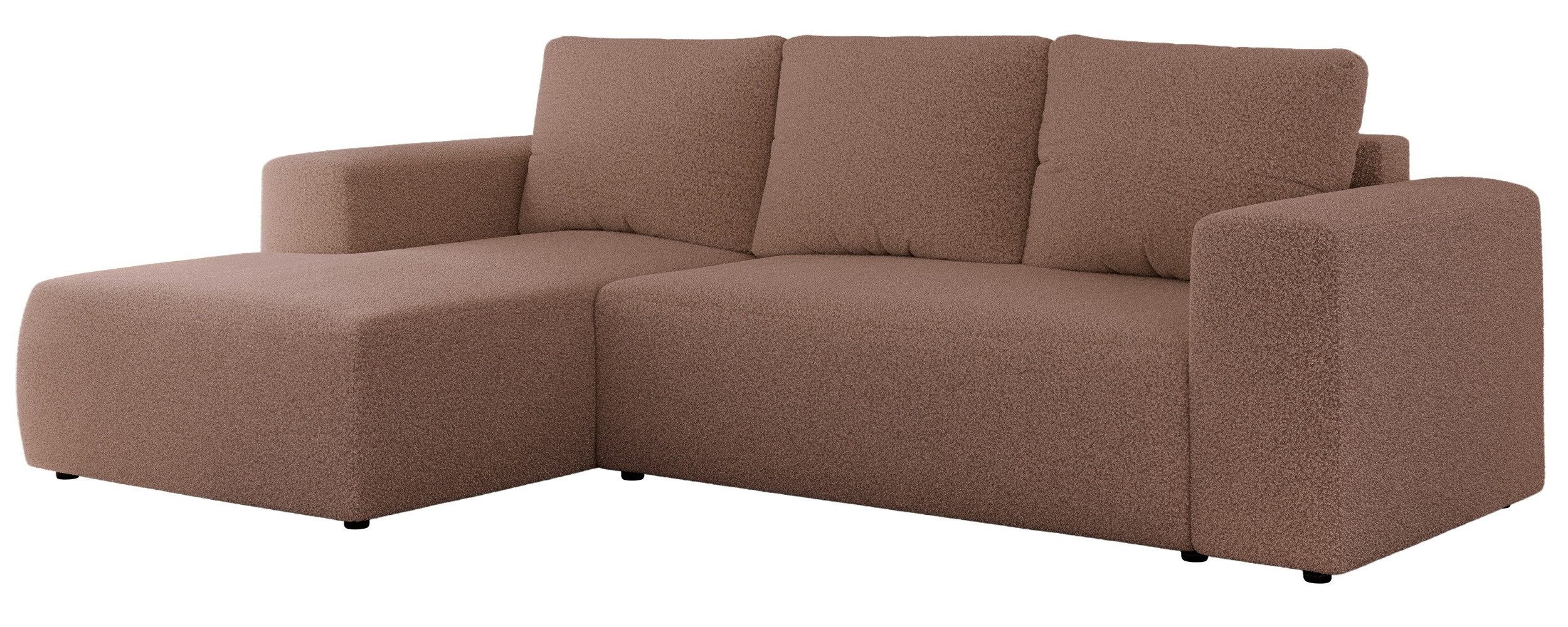 MKS MÖBEL Ecksofa TRENTINO L, Set, L-förmige Ecke, T30-Schaum, lose Kissen, günstig online kaufen