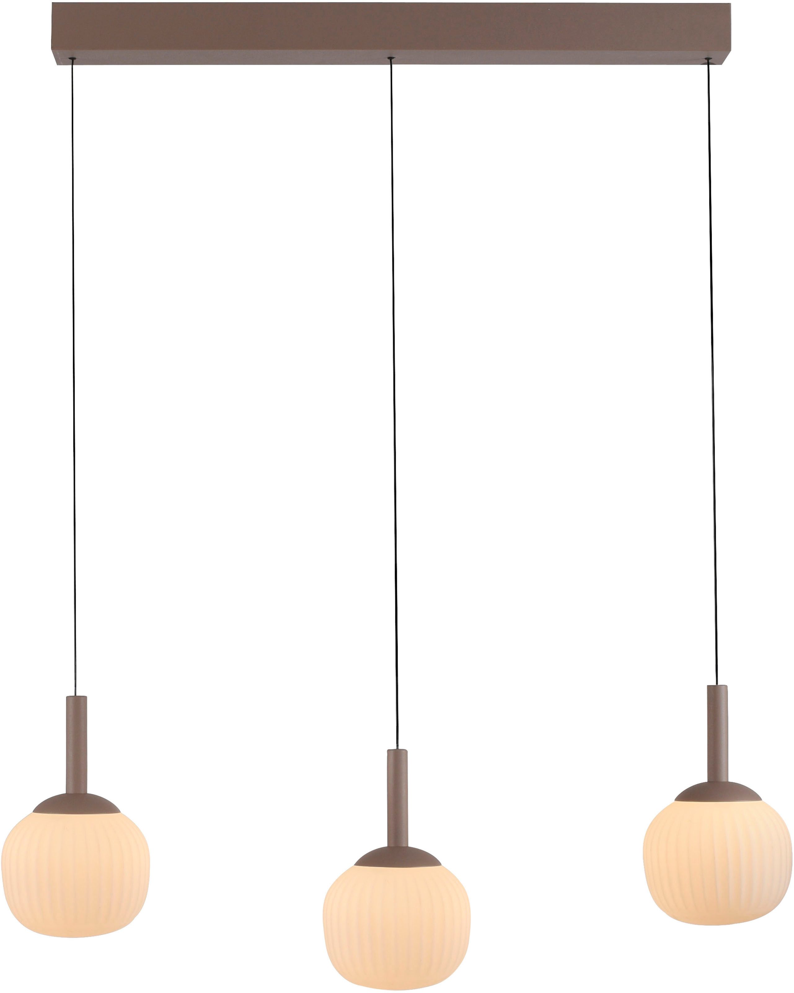 JUST LIGHT LED Deckenleuchte NAMI, Memory, nach Trennung vom Netz, LED fest integriert, Warmweiß, dimmbar, Simply Dim, Memory nach Trennung vom Netz, Comfort Lift