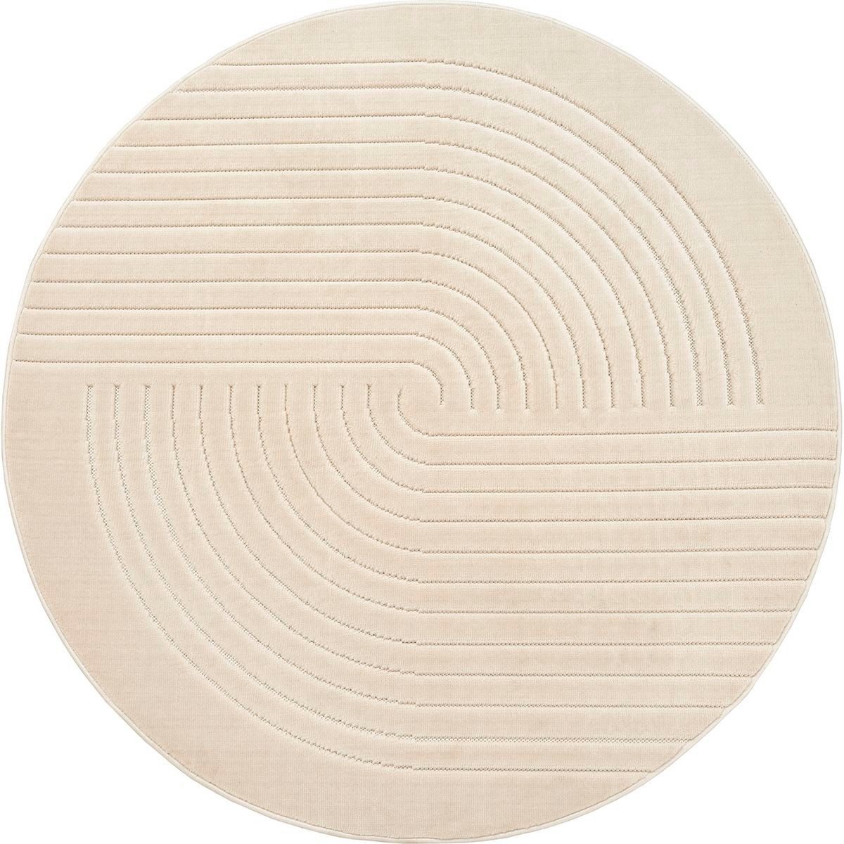 the carpet Teppich Parma, rund, Höhe: günstig online kaufen