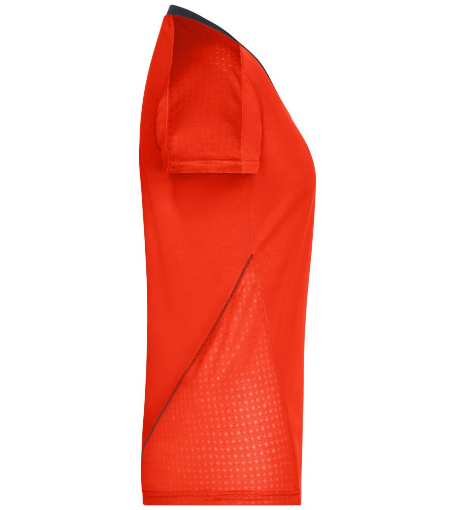 James & Nicholson Laufshirt Doppelpack Damen Kurzarm Laufshirt Running T-Shirt JN471 (Doppelpack, 2 Stück) Atmungsaktiv und Feuchtigkeitsregulierend