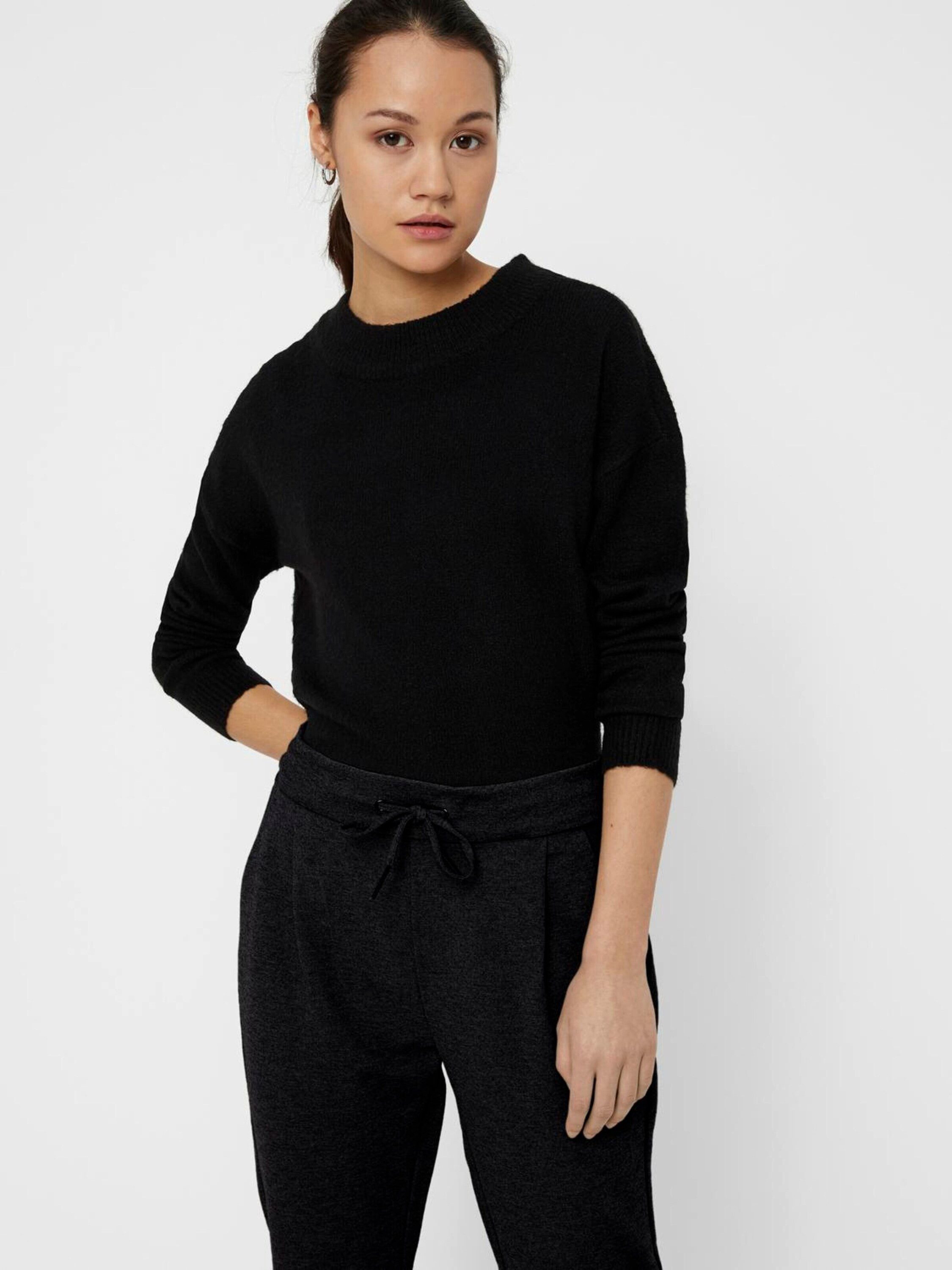 Vero Moda Petite Stoffhose Eva (1-tlg) Falten