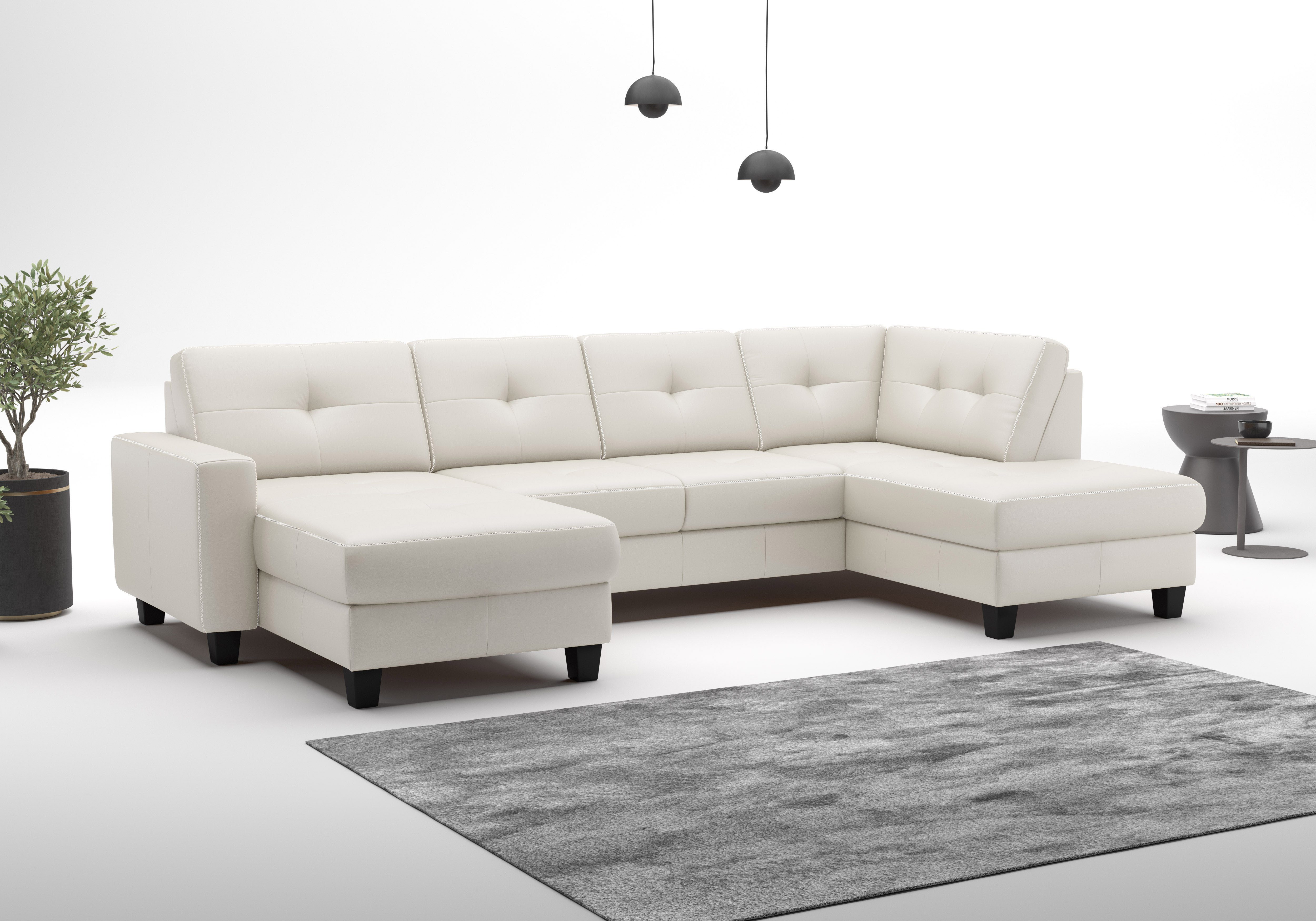 Home affaire Wohnlandschaft Varese, wahlweise mit Bettfunktion und Bettkasten