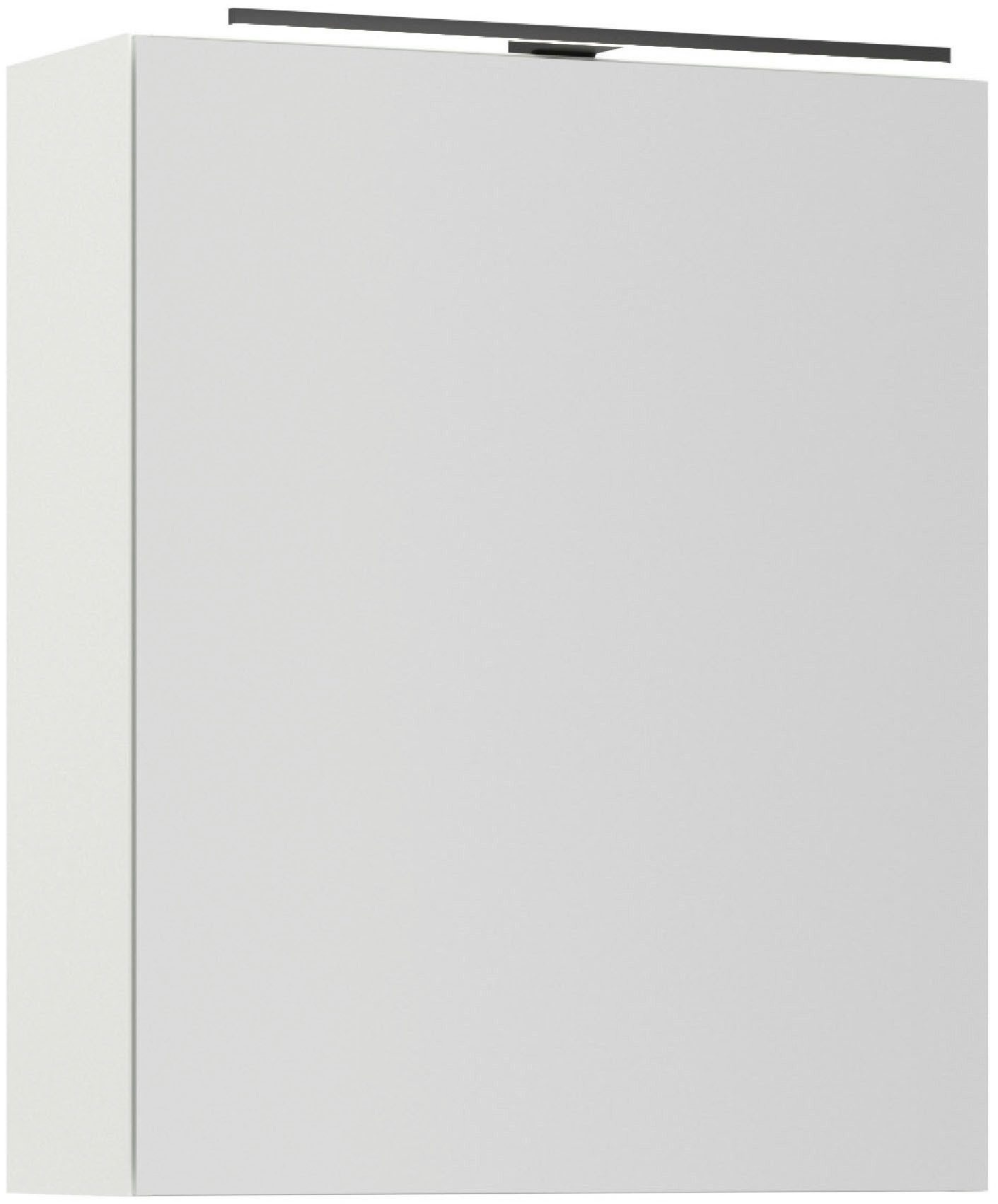 nobilia® Spiegelschrank Prina (inkl. Beleuchtung mit Dimmerfunktion) in Breiten 60, 80, 100 und 120 cm, innenliegende Steckdose