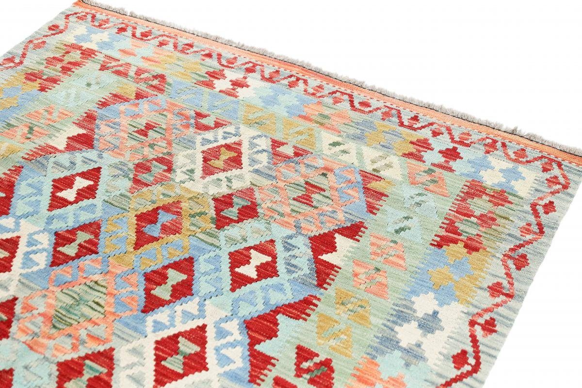 Orientteppich Kelim Afghan Orientteppich, rechteckig, Nain 3 Trading, mm 128x188 Handgewebter Höhe