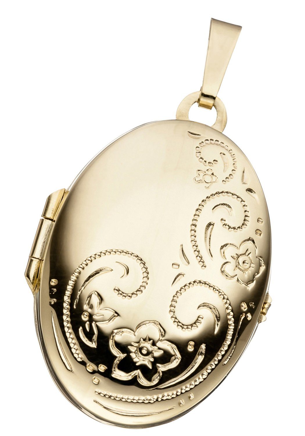 Medaillon mm Gold, mm, Höhe Anhänger Medallionanhänger ca. oval, ca. 333 ca. 8,3 Breite mm, Tiefe JOBO 21,6 27,3