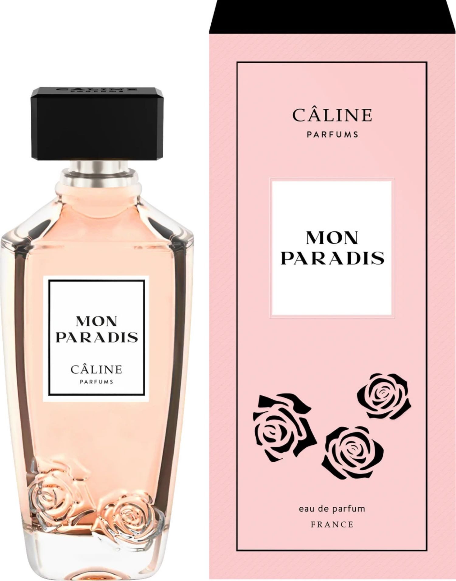 Caline Eau de Parfum Caline Mon Paradis Eau de Parfum, 60 ml, Glasflakon