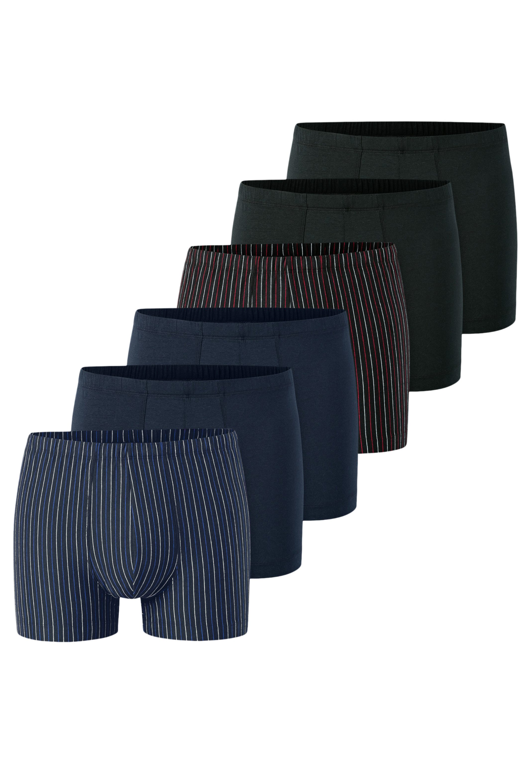 Schiesser Retro Boxer 6er Pack 95/5 Essentials (Spar-Set, 6-St) Retro Short günstig online kaufen