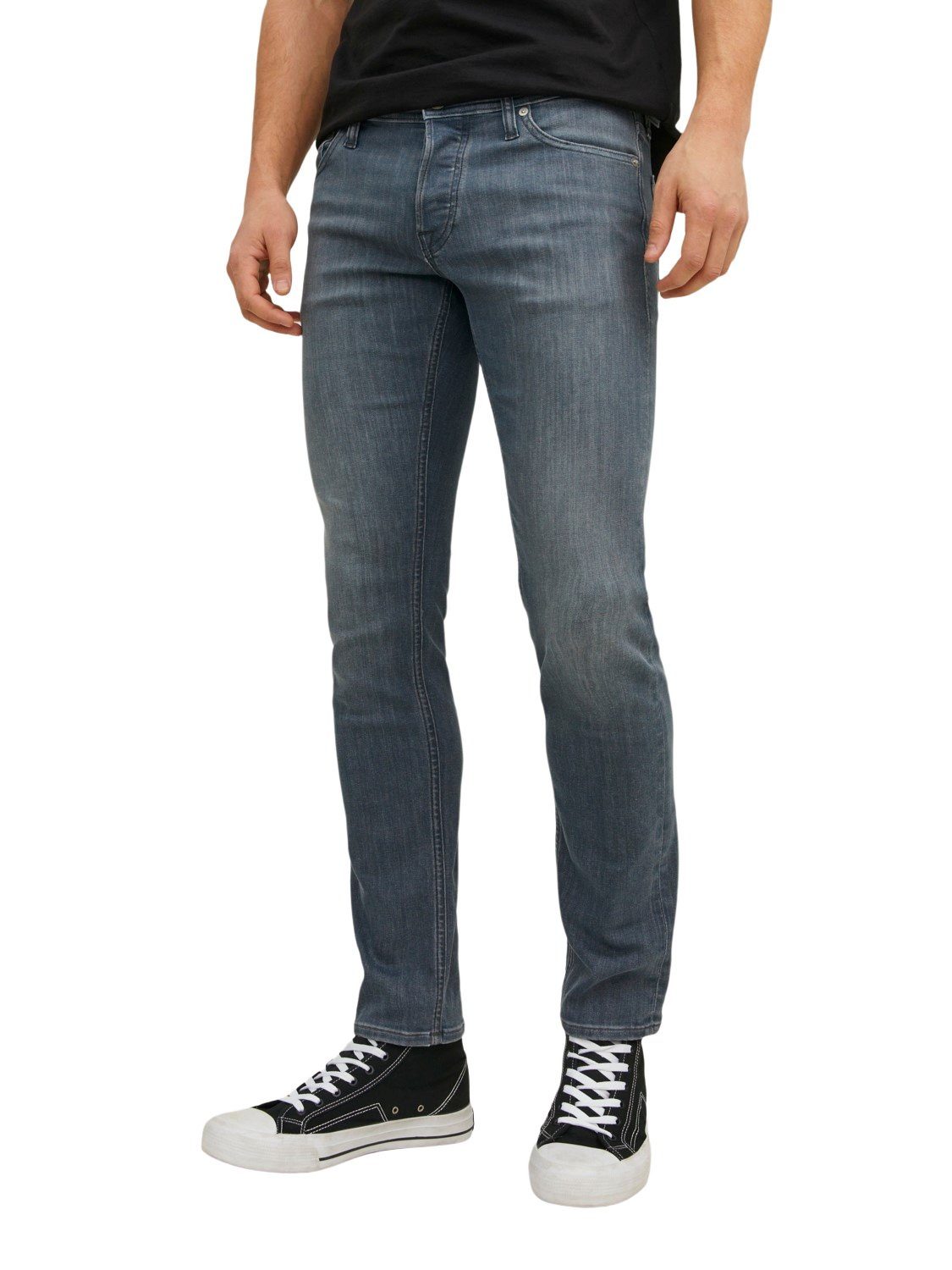 & Slim-fit-Jeans Stretch AM 862 Jones Jack mit JJIGLENN JJORIGINAL
