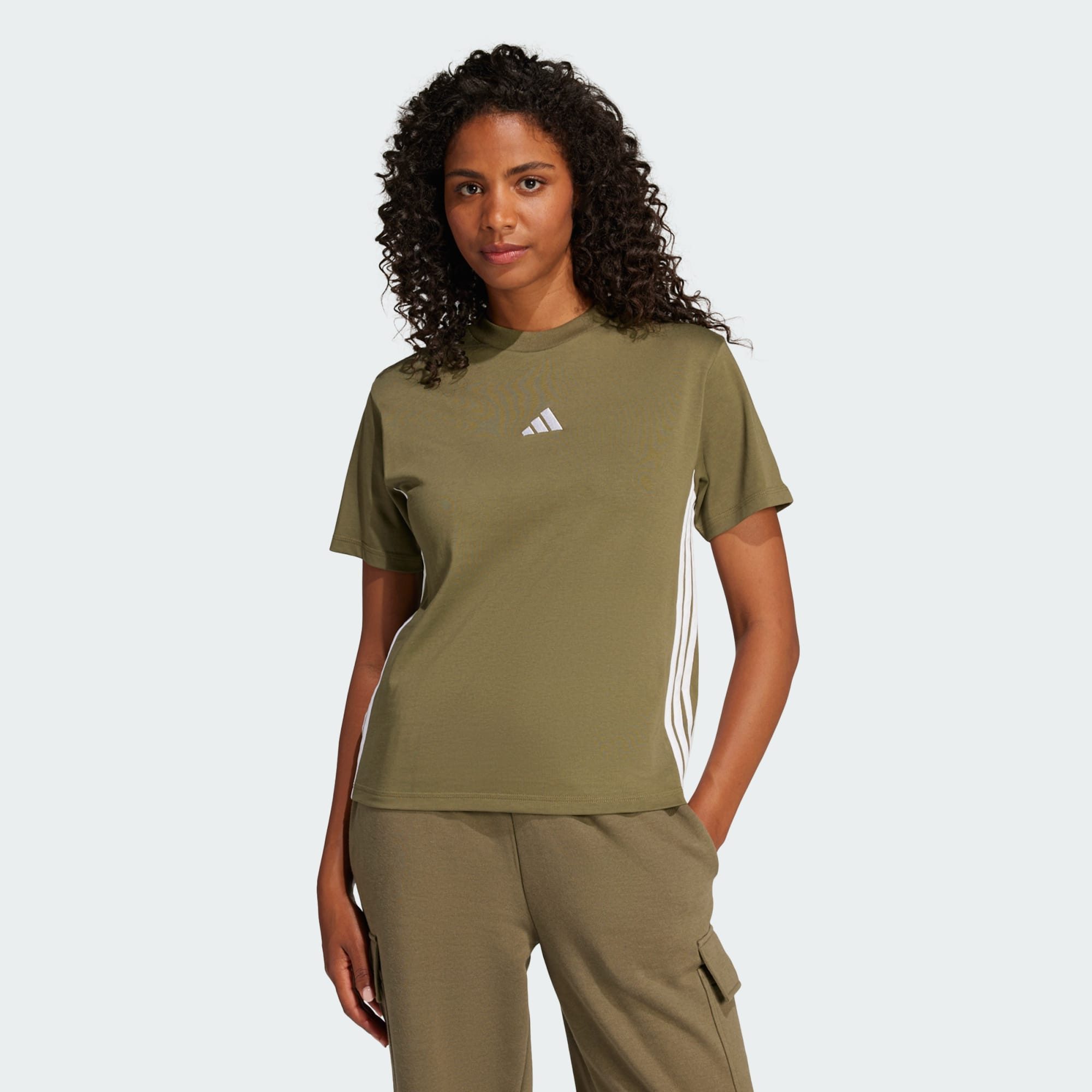 adidas Sportswear Longsleeve ESSENTIALS 3-STREIFEN COTTON günstig online kaufen