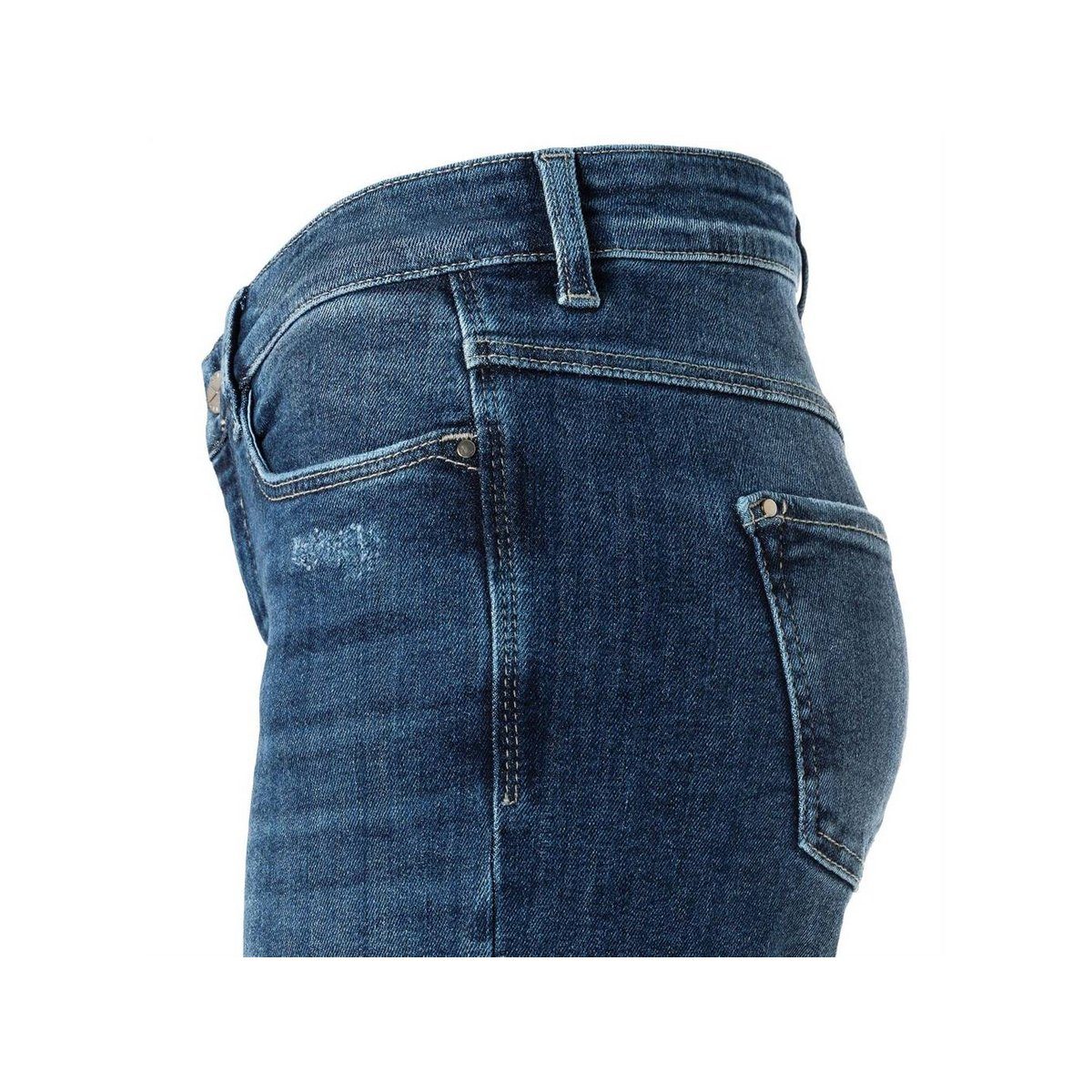 blau 5-Pocket-Jeans (1-tlg) MAC