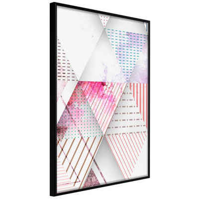 Artgeist Poster Pink Triangle []