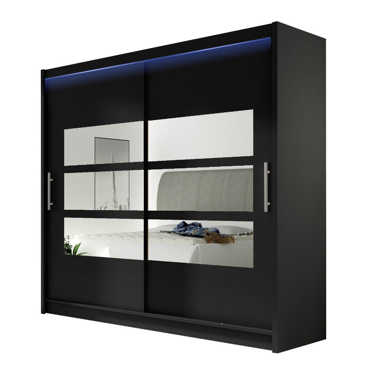 MIRJAN24 Kleiderschrank London III 180 (mit günstig online kaufen