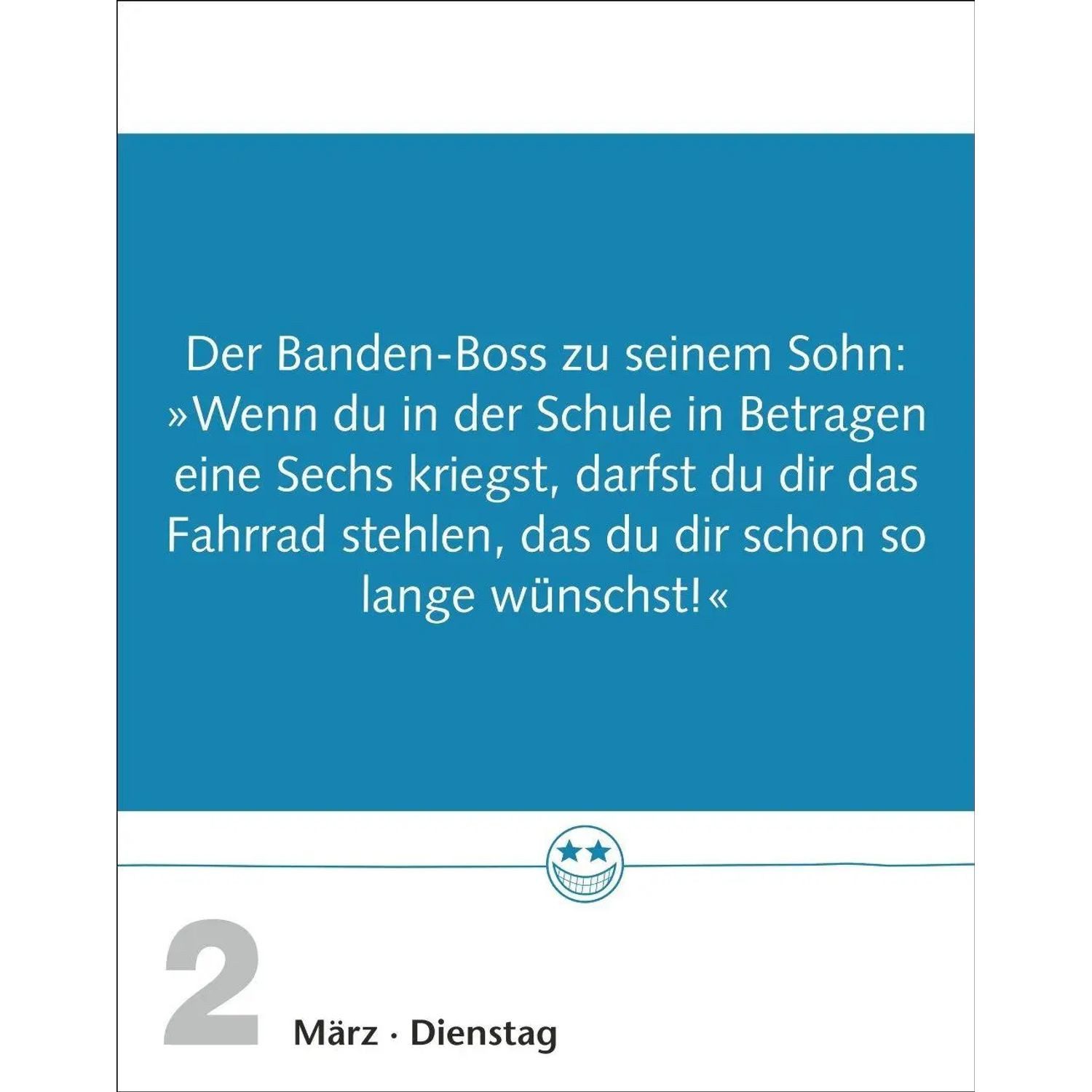 Harenberg Kalender Verlag Abreißkalender Beste Witze Tagesabreißkalender 2027 – Bild 2 von 5