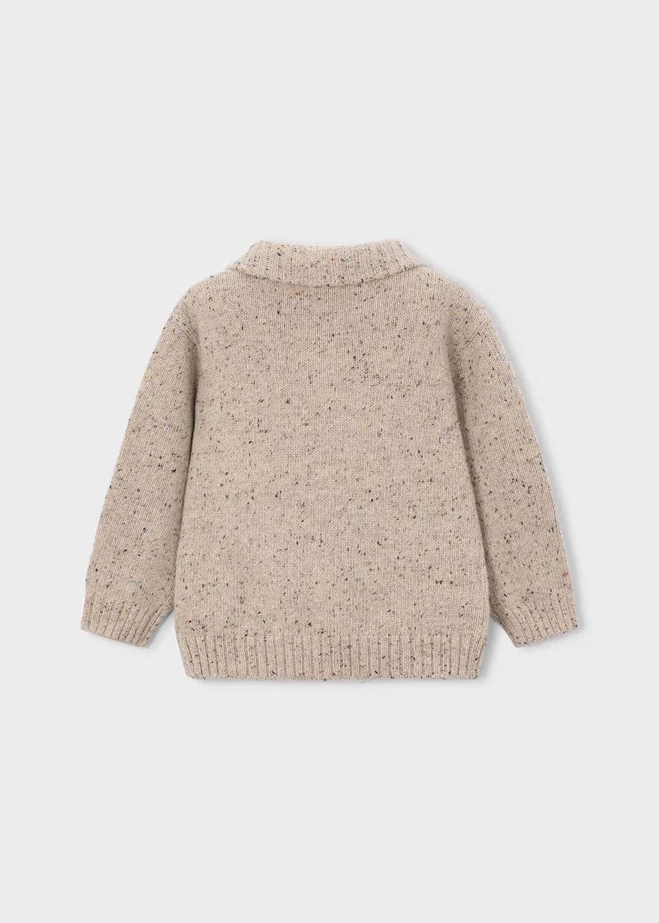 Mayoral Strickjacke Mayoral Strickjacke Jungen – Beige/Melange (430155) – Bild 4 von 5