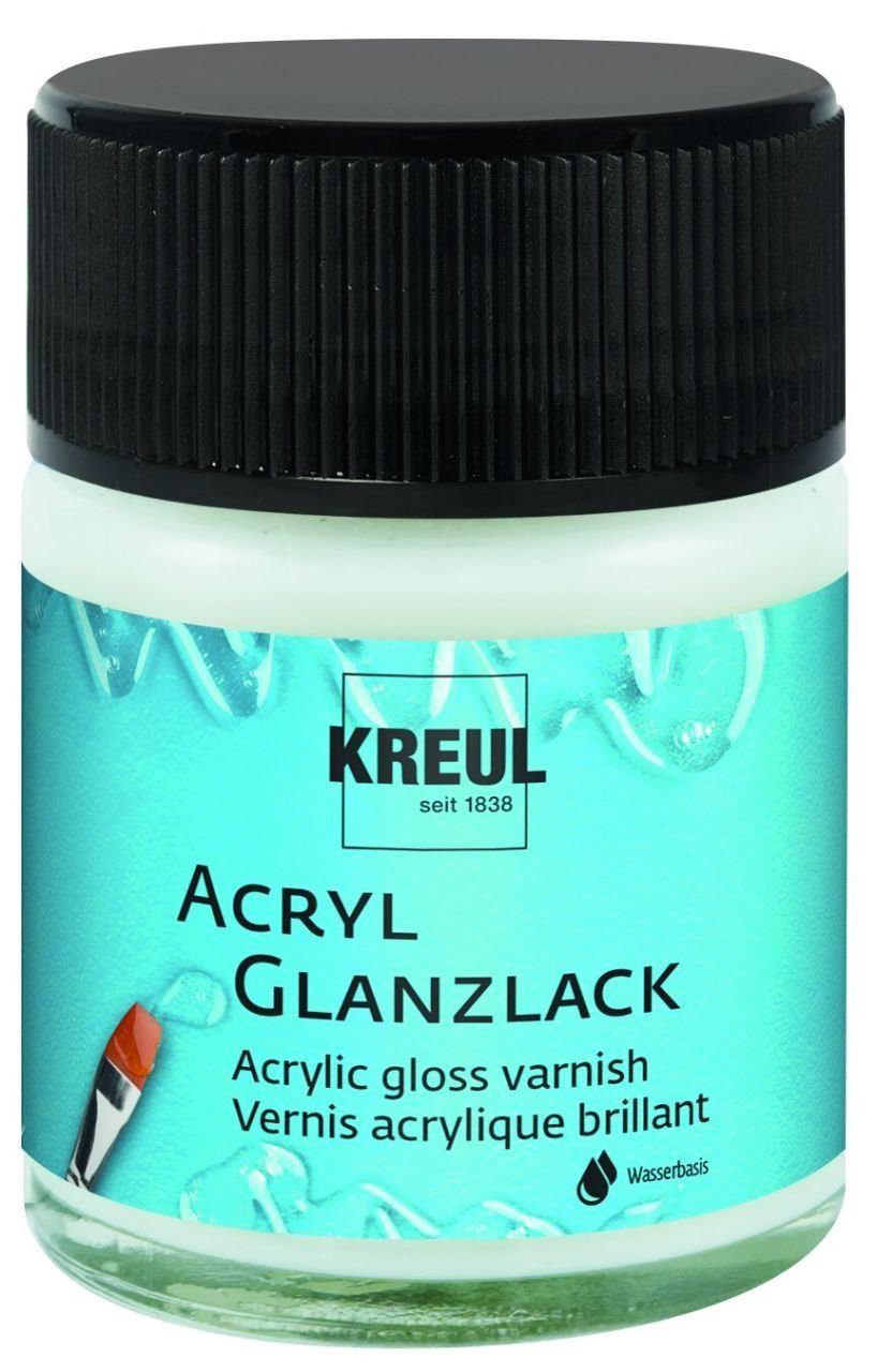 Kreul Künstlerstift Kreul Acryl-Glanzlack auf Wasserbasis transparent