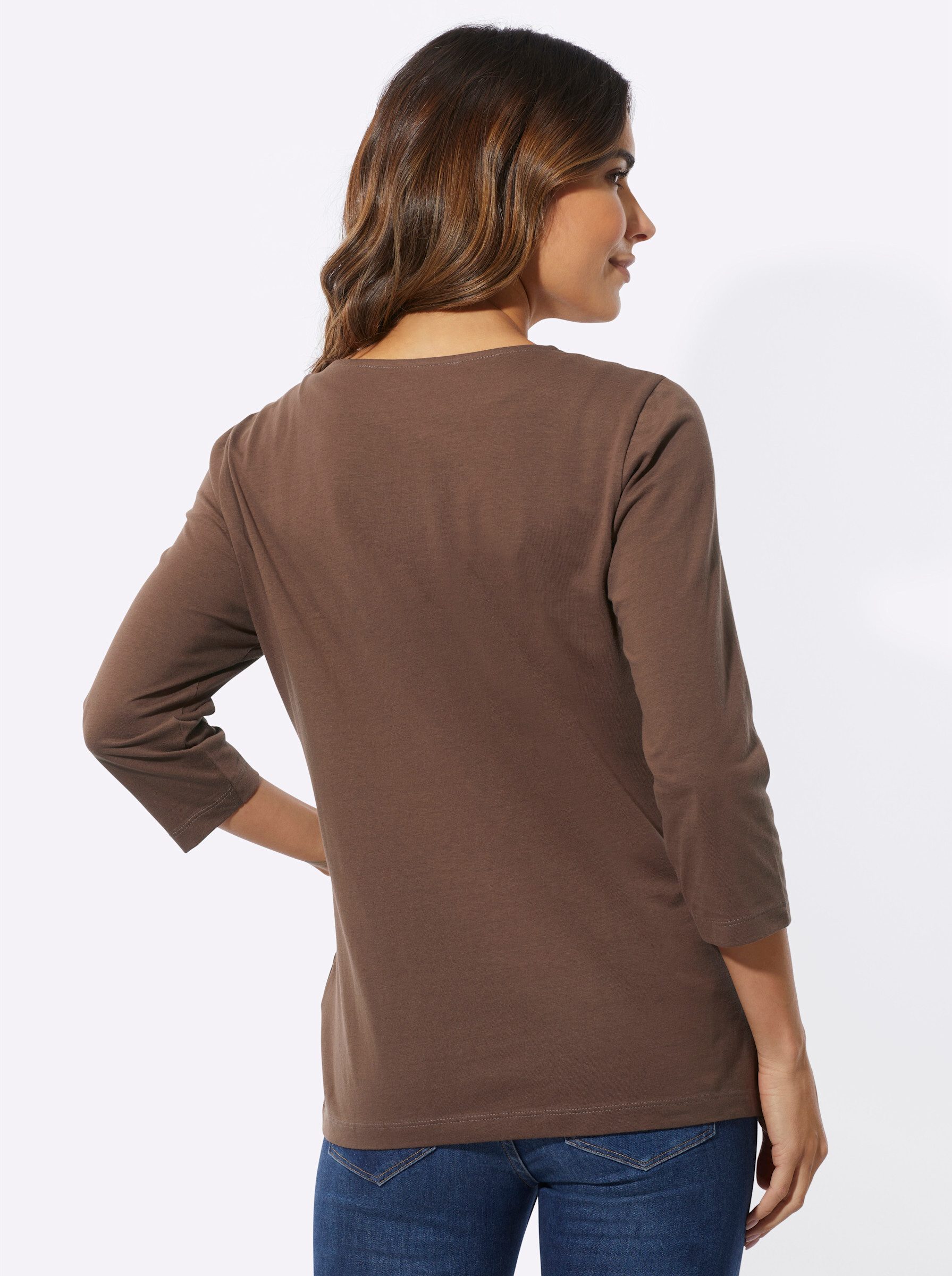 Sieh an! T-Shirt 3/4-Arm-Shirt günstig online kaufen