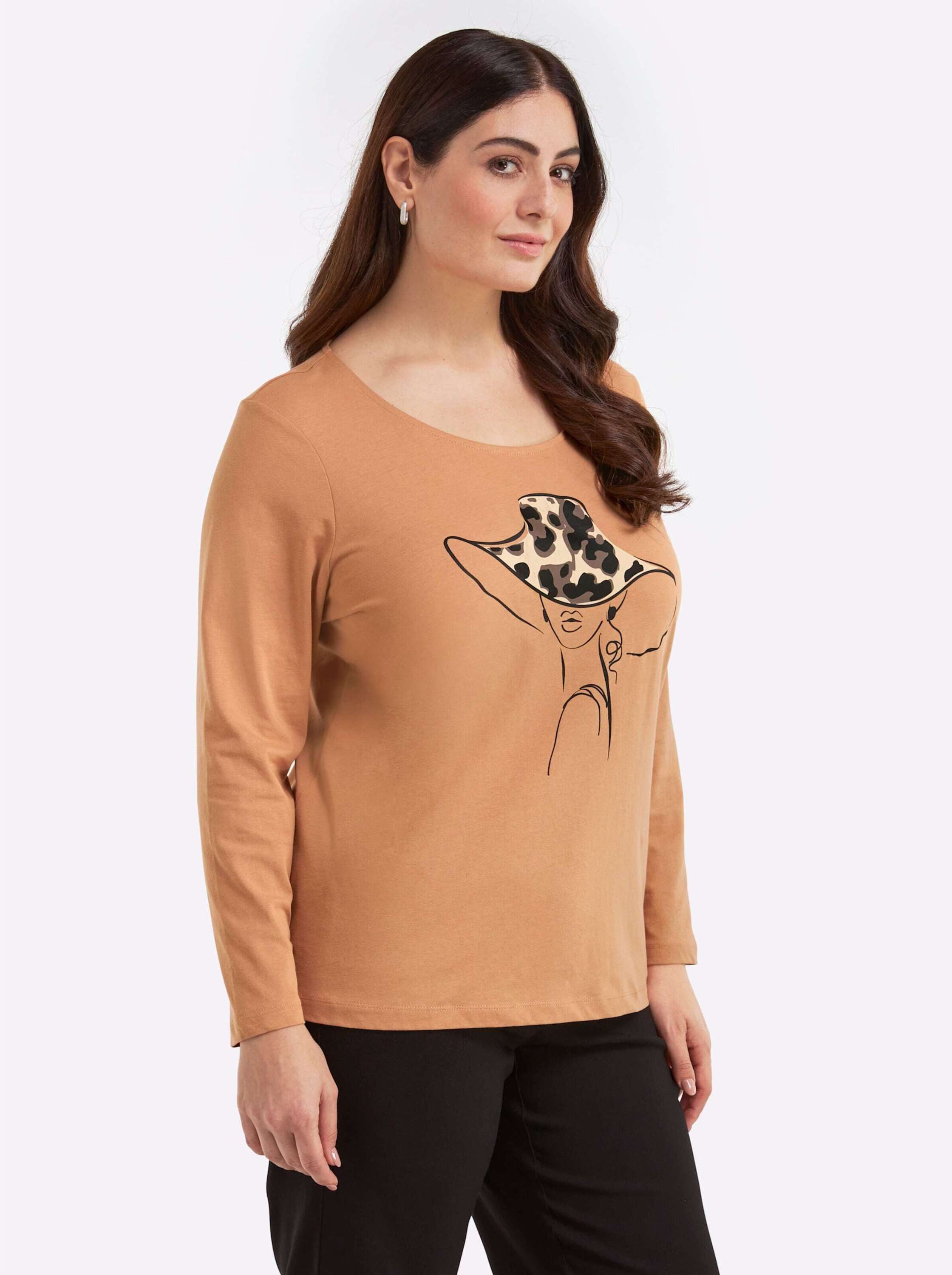 Sieh an! T-Shirt Langarm-Shirt Langarm – Bild 3 von 5