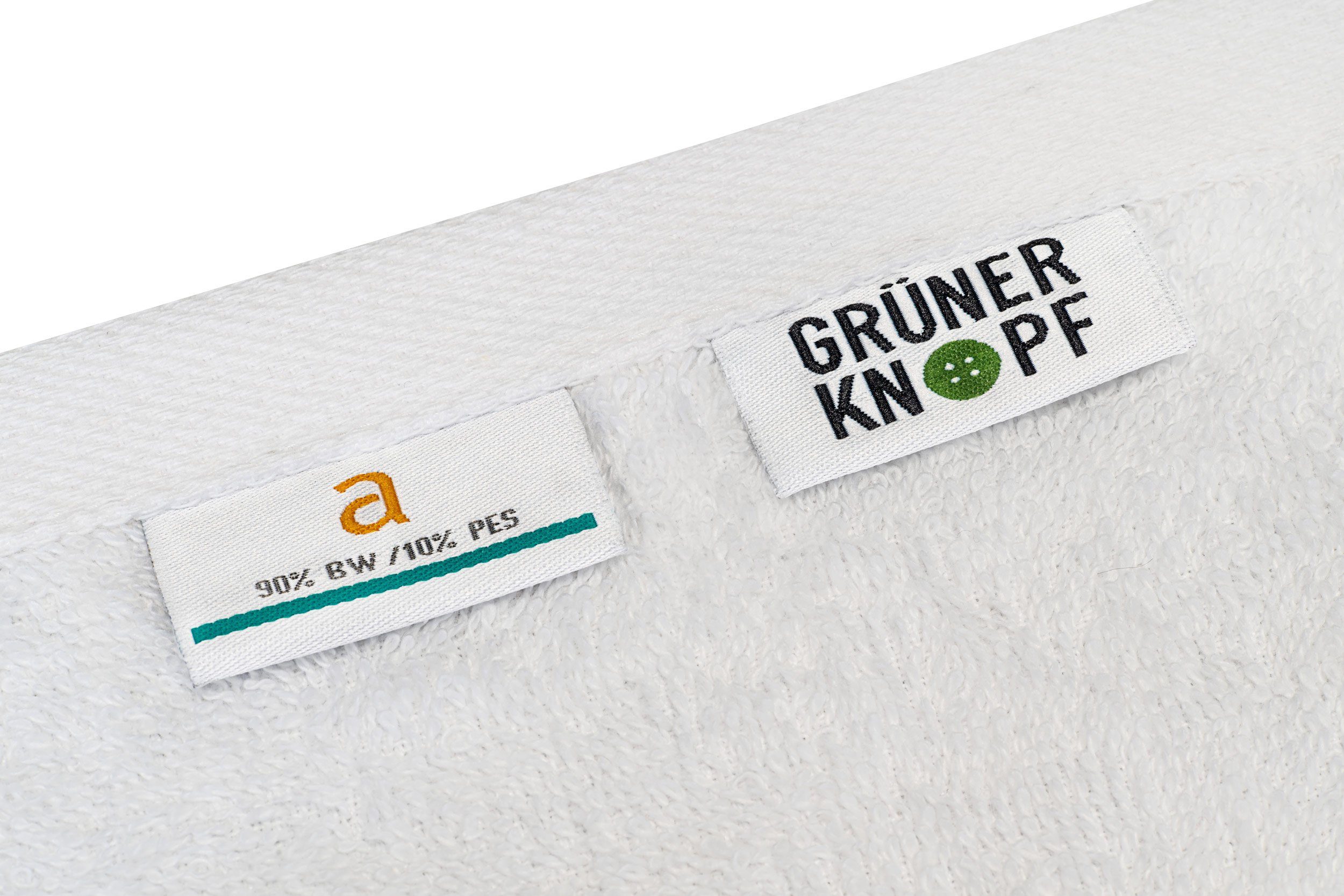 aurora Objektwäsche Badetücher Handtuch 100% Premium Baumwolle Montana Qualität Set weiß 6-teilig