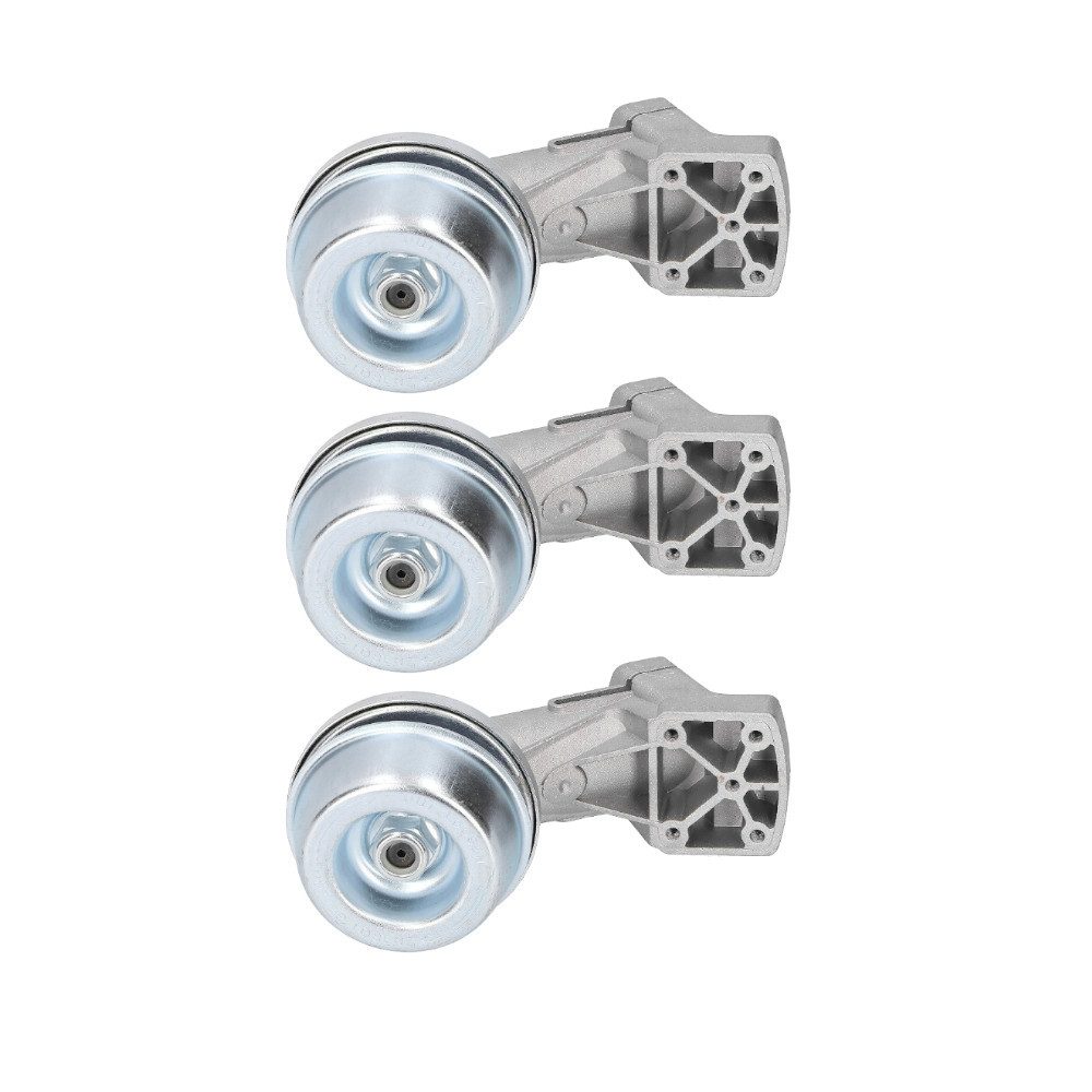 Trade-Shop Motorsensenmesser Getriebekopf 3x passend für Stihl FS280K FS290 FS300 FS310 FS350 (3-St), M12 x 1,5 Linksgewinde / 6,5mm Vierkantwelle / für 28mm Schaftrohr