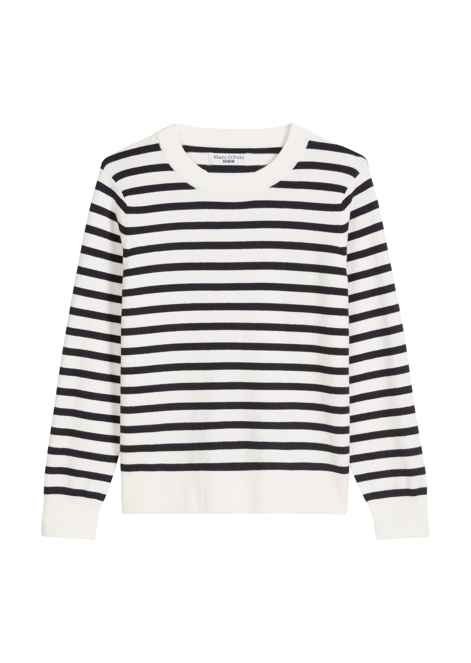 Strickpullover aus Soft Cotton Stretch