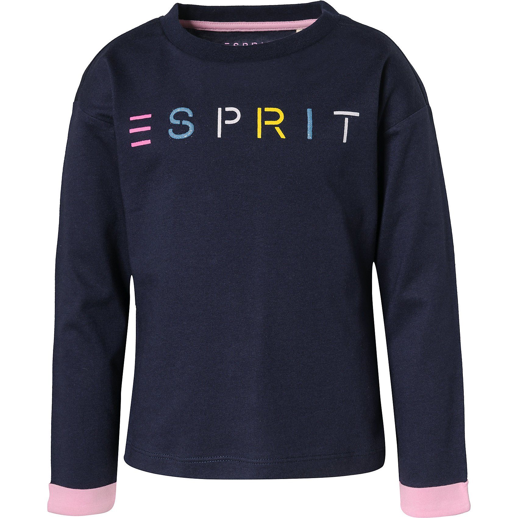 Esprit Langarmshirt für Mädchen, tailliert geschnitten online kaufen OTTO