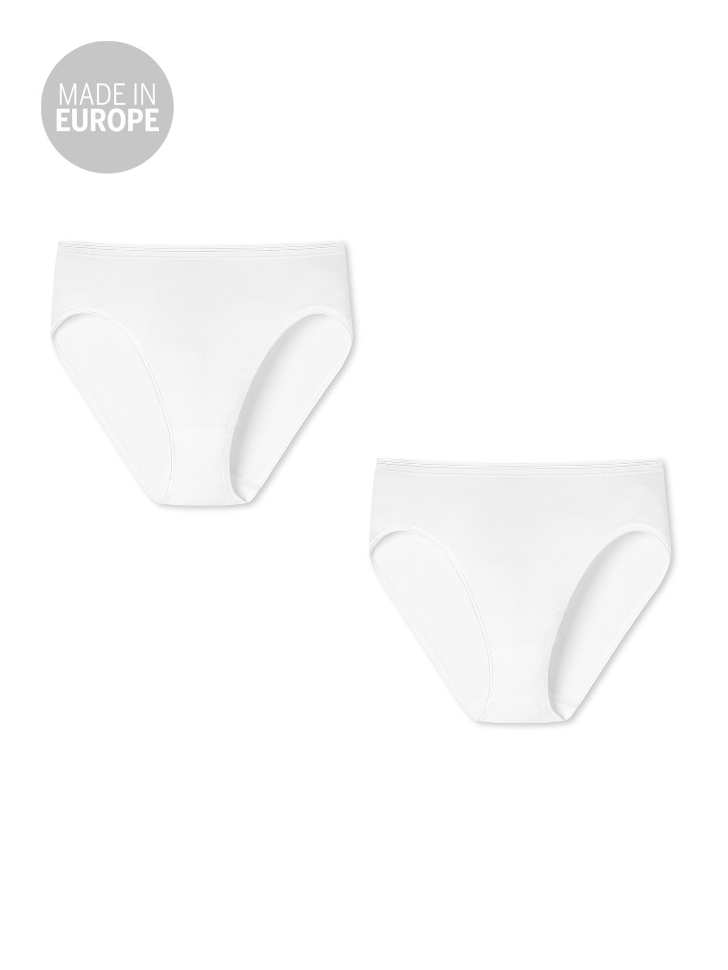 Schiesser weiss Panty Luxury (2-St)