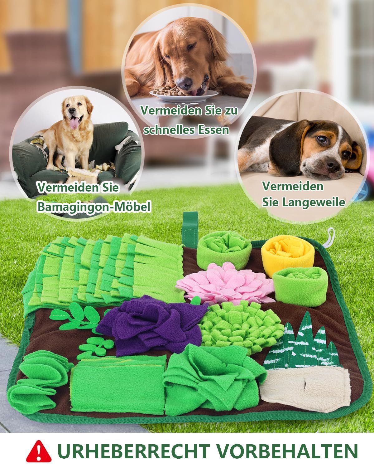 Ledander Tier-Intelligenzspielzeug Tier-Intelligenzspielzeug Hund Schnüffel günstig online kaufen