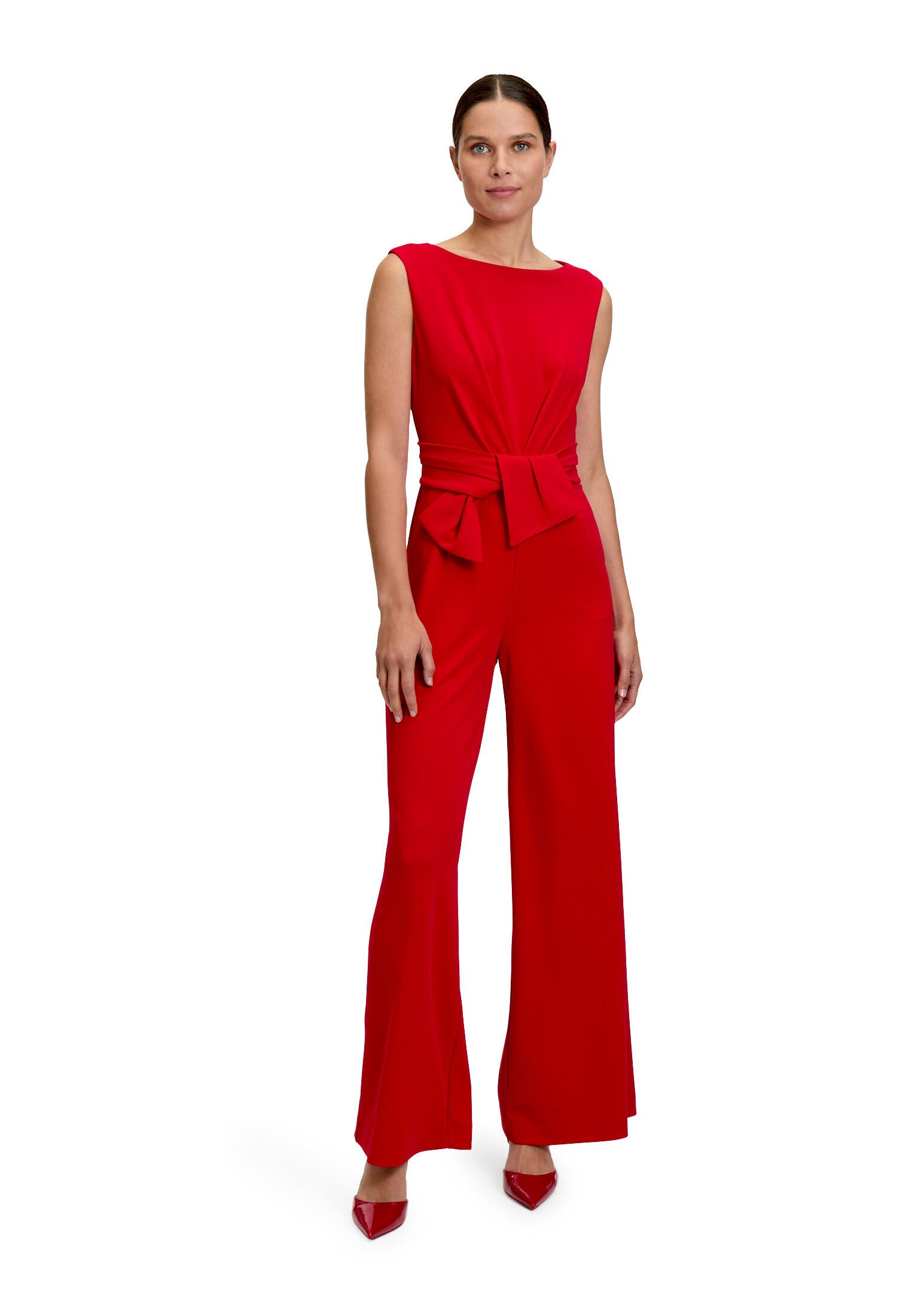 Vera Mont Overall Damen mit weitem Bein (1-tlg) Bunddetail