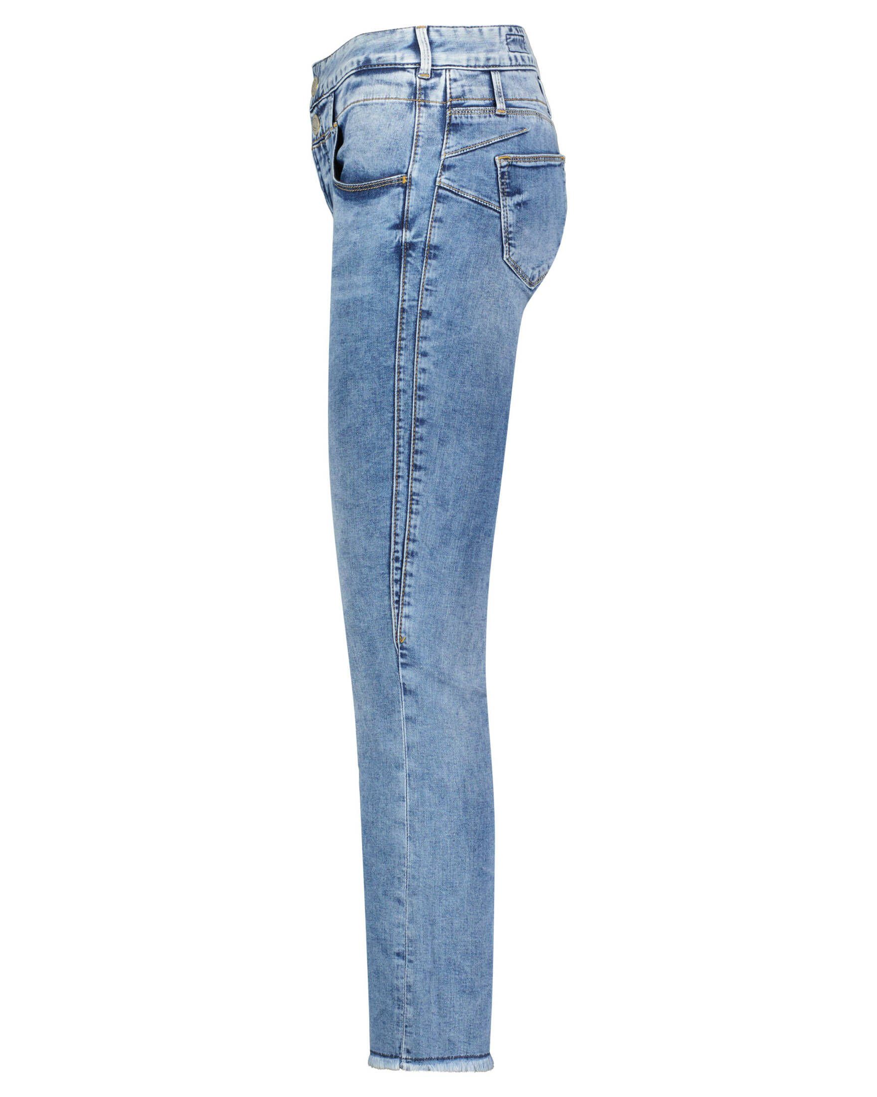 Jeans (1-tlg) Damen 5-Pocket-Jeans Skinny Fit BABY Herrlicher CROPPED