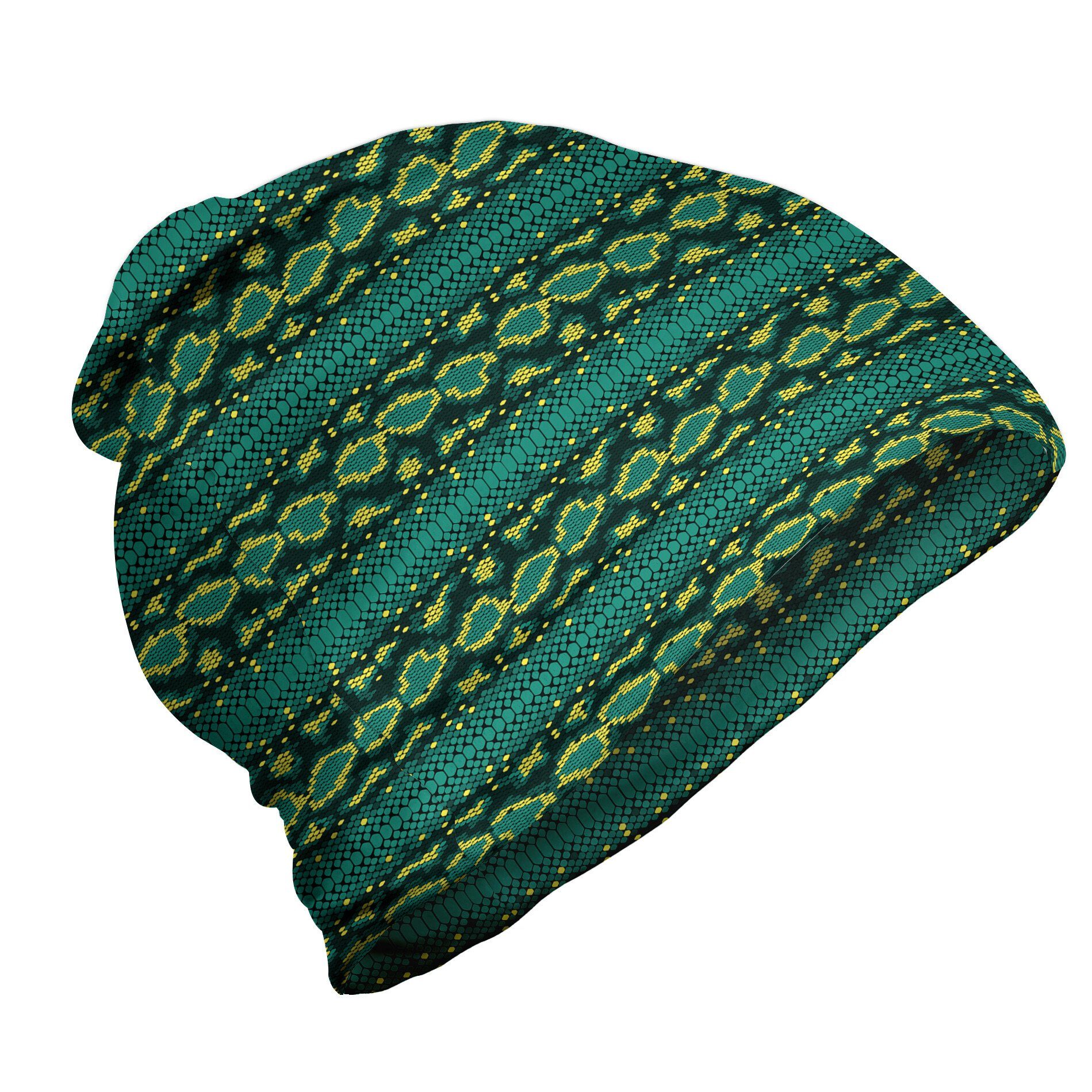 Abakuhaus Beanie Wandern im Freien Snakeskin drucken Horizontal Wilde