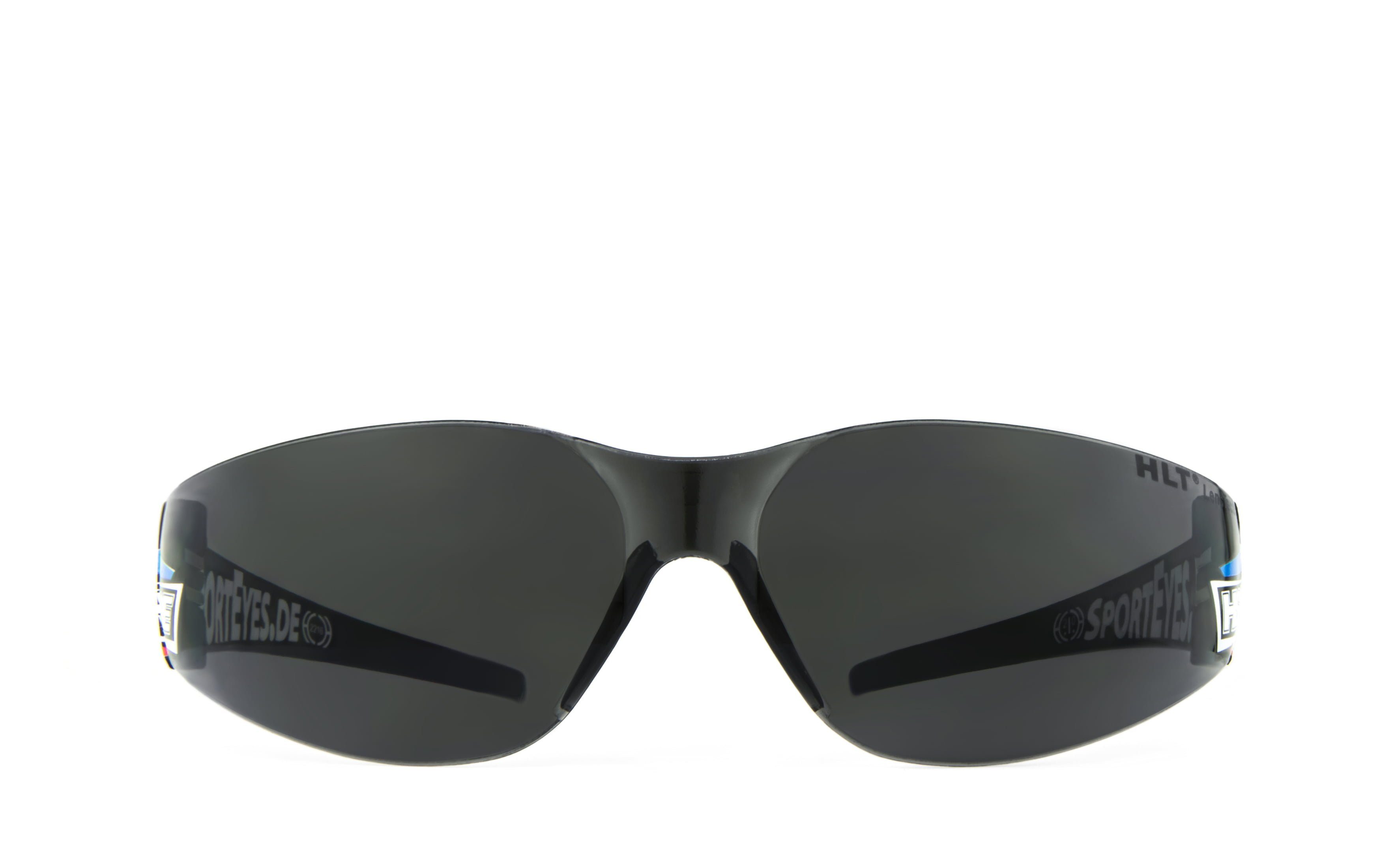 HSE - SportEyes Sportbrille SPRINTER 3.0 RS, Steinschlagbeständig durch Kunststoff-Sicherheitsglas