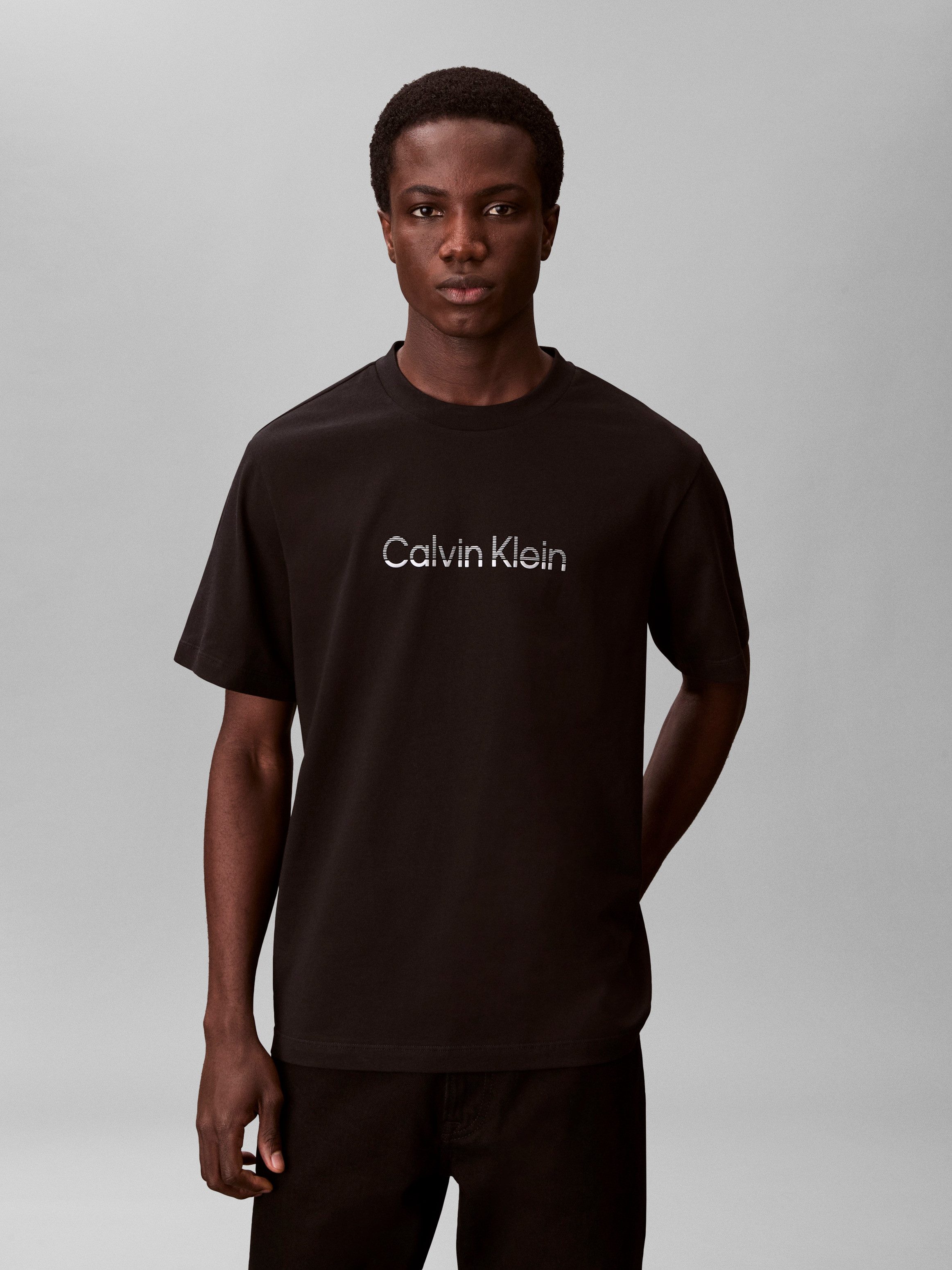 Calvin Klein T-Shirt 20S EU WHOLESALE SPORTSWEAR GRAP Regular fit mit Rundhalsausschnitt