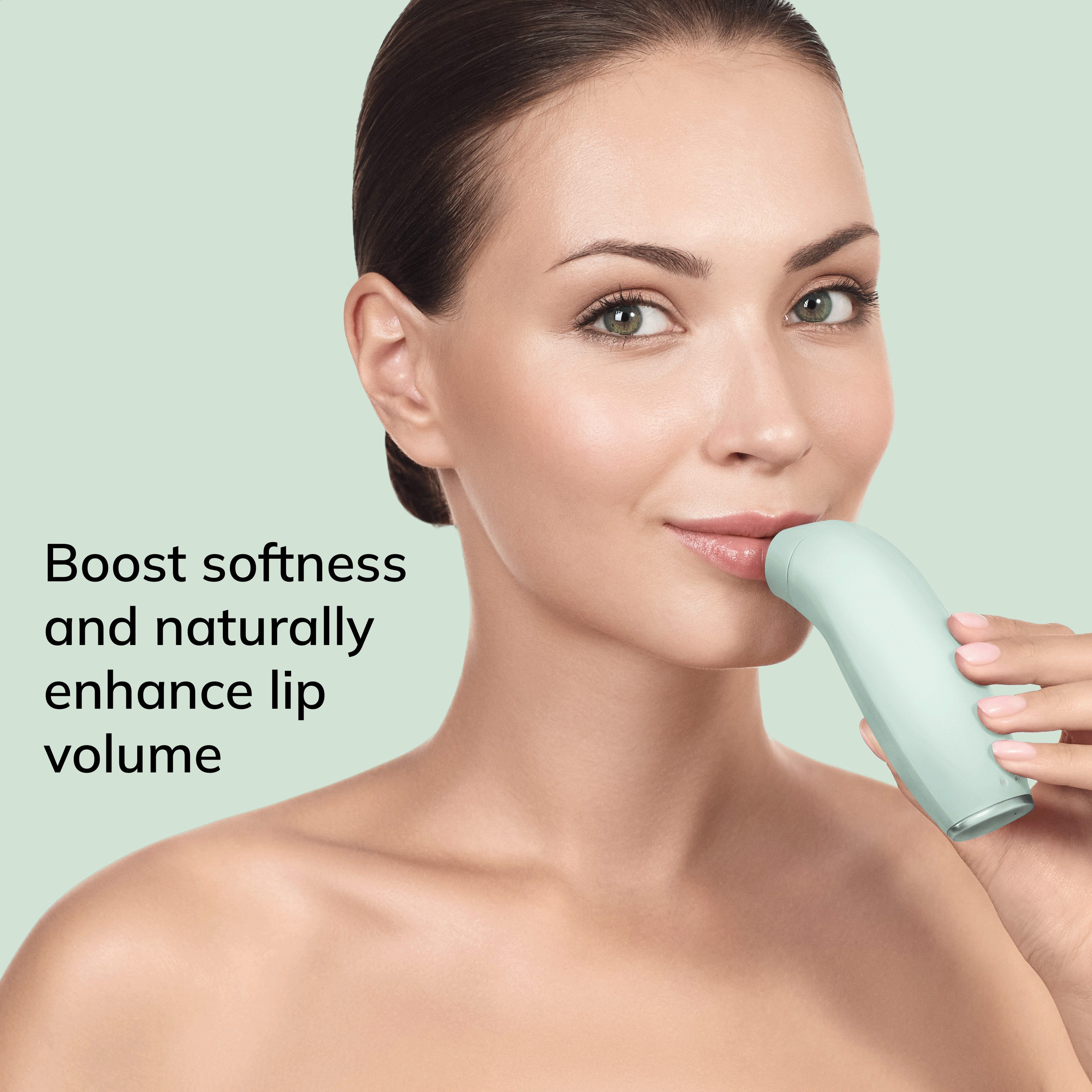 GESKE German Beauty Tech Lip-Booster SmartAppGuided™ Lip Volumizer & Booster 6 in 1, 4-tlg., Mit der GESKE App erhältst Du deine personalisierte Hautpflegeroutine.
