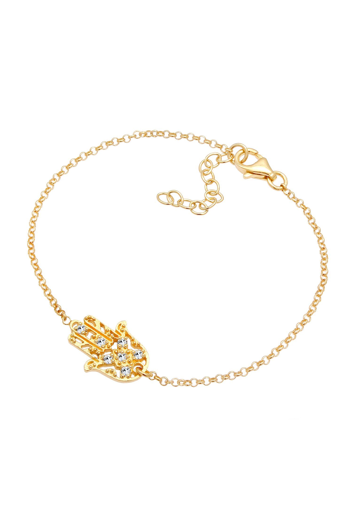 Elli Armband Hamsa Fatimas Hand Kristalle günstig online kaufen
