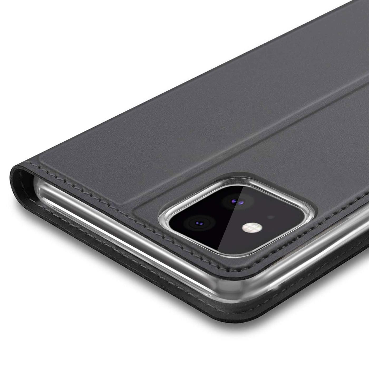 CoolGadget Handyhülle Klapptasche Wallet Kartenfach für Apple iPhone 11 Pro Max 6,5 Zoll, Ultra Slim Flip Case Hülle Klapphülle Cover Schutzhülle
