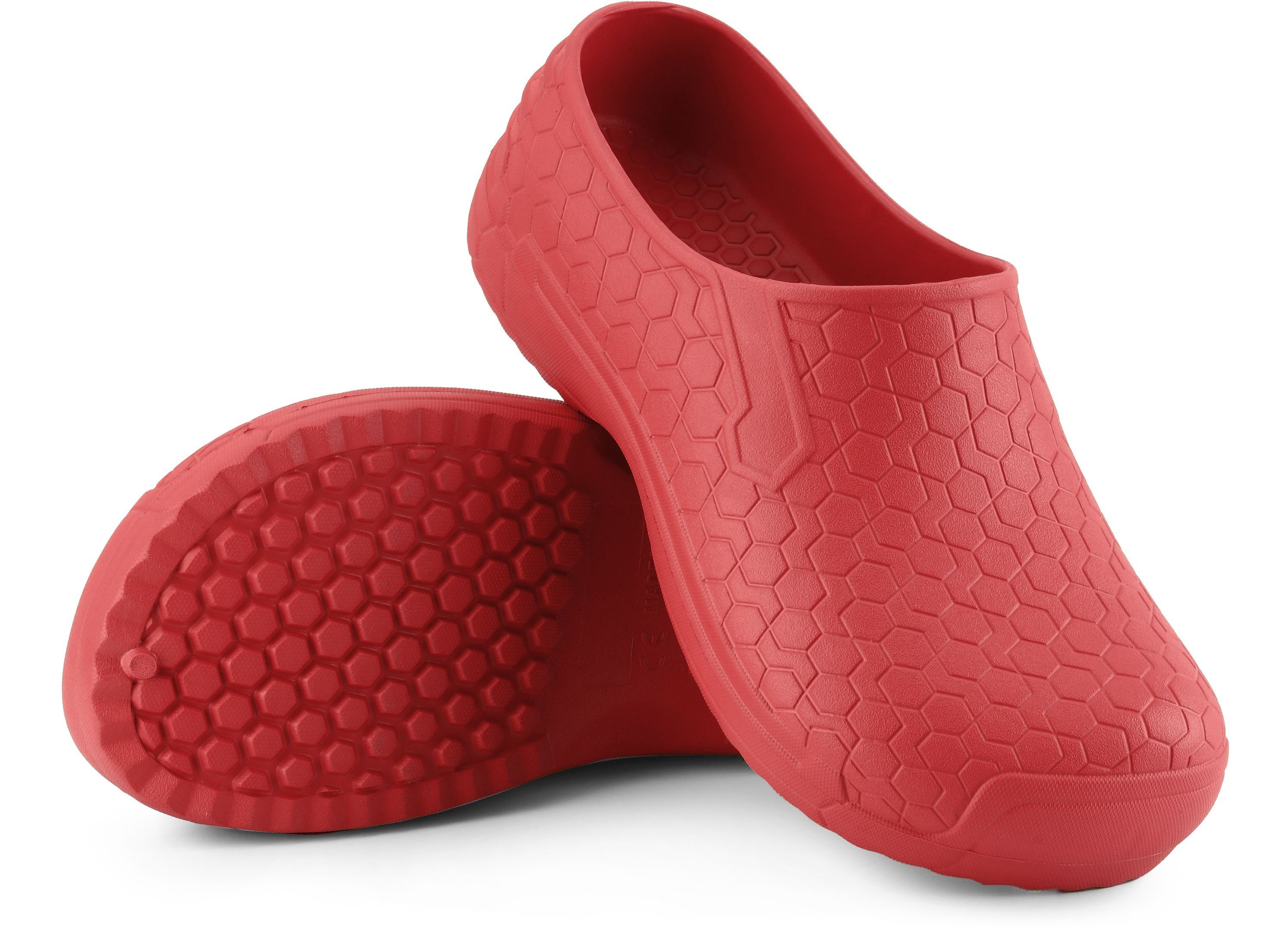 Ladeheid Damen leichte EVA Clogs Gartenclogs Gartenschuhe LA-CA-16 (Violet, 35 EU