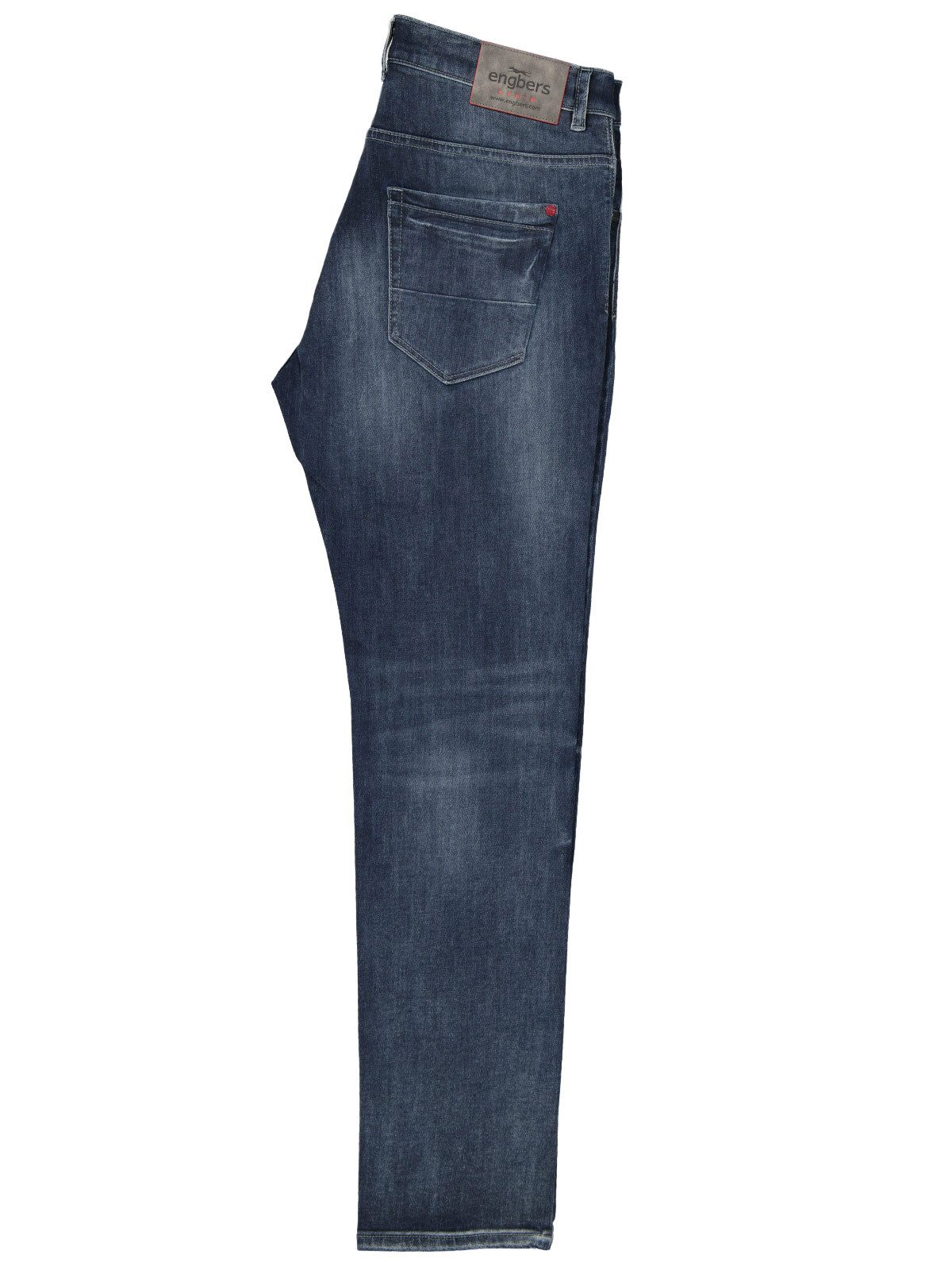 Engbers Stretch-Jeans Herren Jeans 5-Pocket Superstretch, Indigoblau